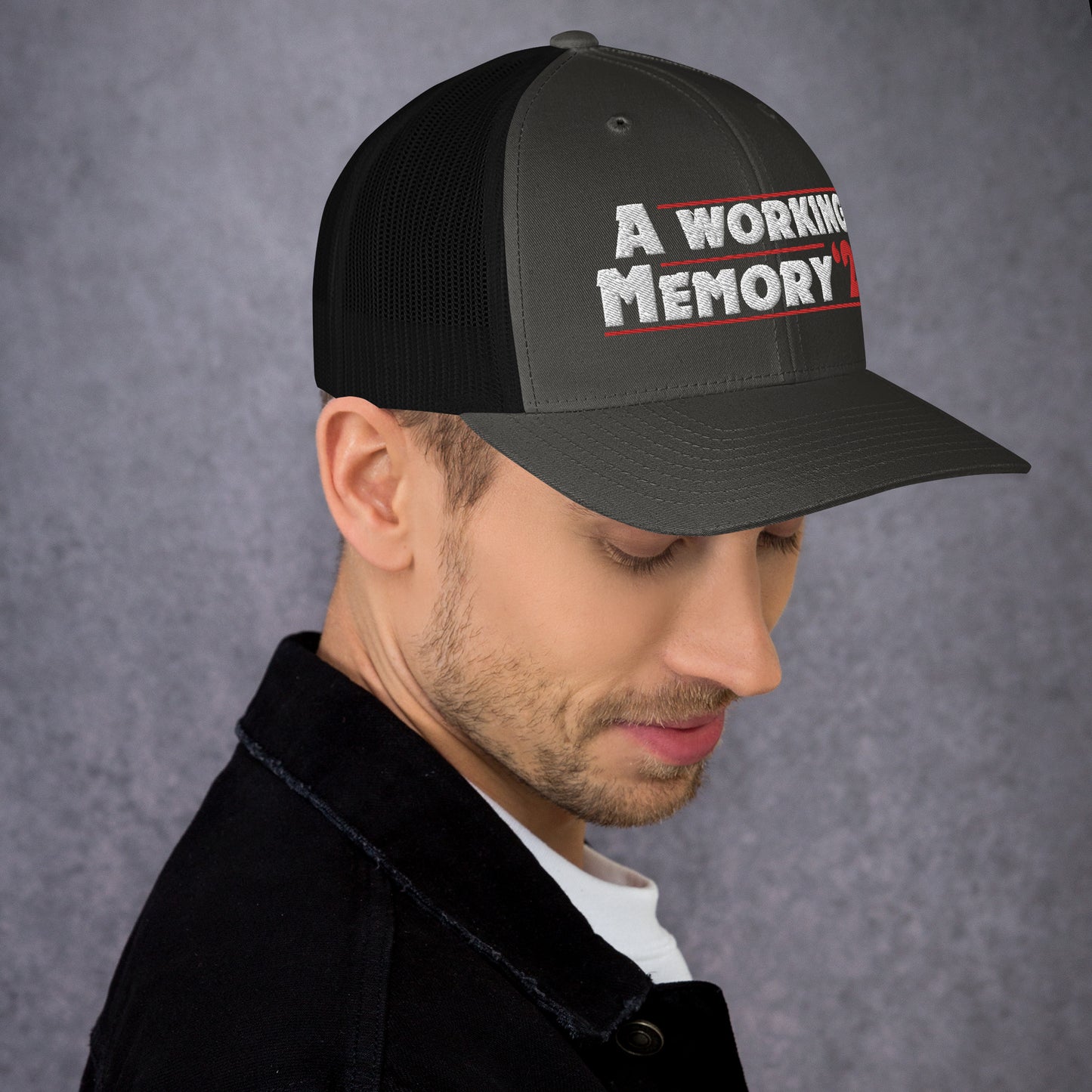 "A Working Memory" Unisex Baseball Hat