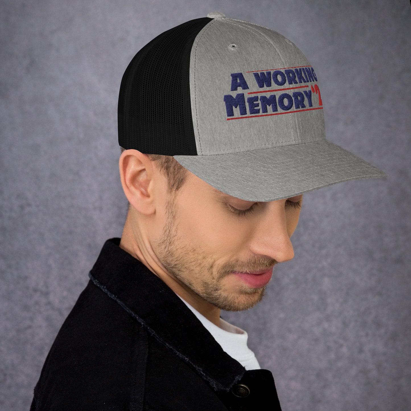 "A Working Memory" Unisex Baseball Hat