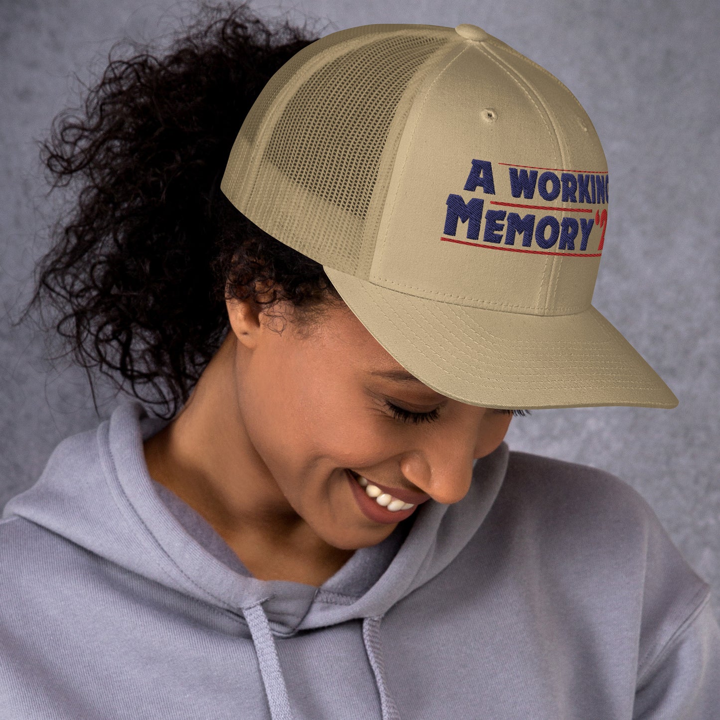 "A Working Memory" Unisex Baseball Hat