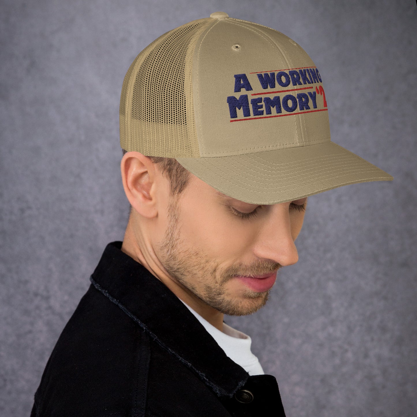 "A Working Memory" Unisex Baseball Hat