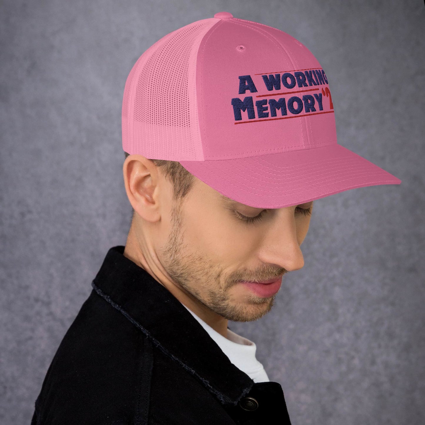 "A Working Memory" Unisex Baseball Hat