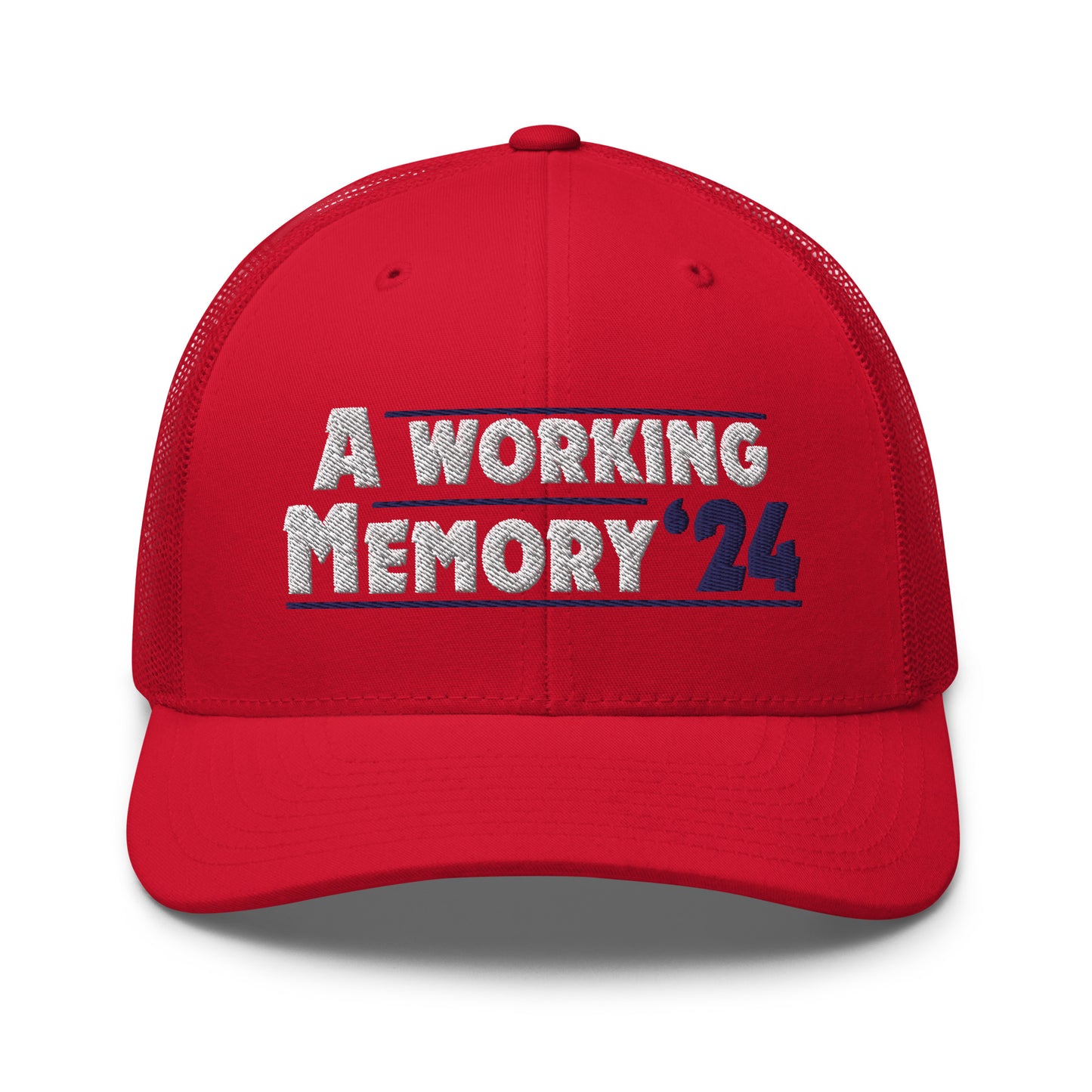 "A Working Memory" Unisex Baseball Hat