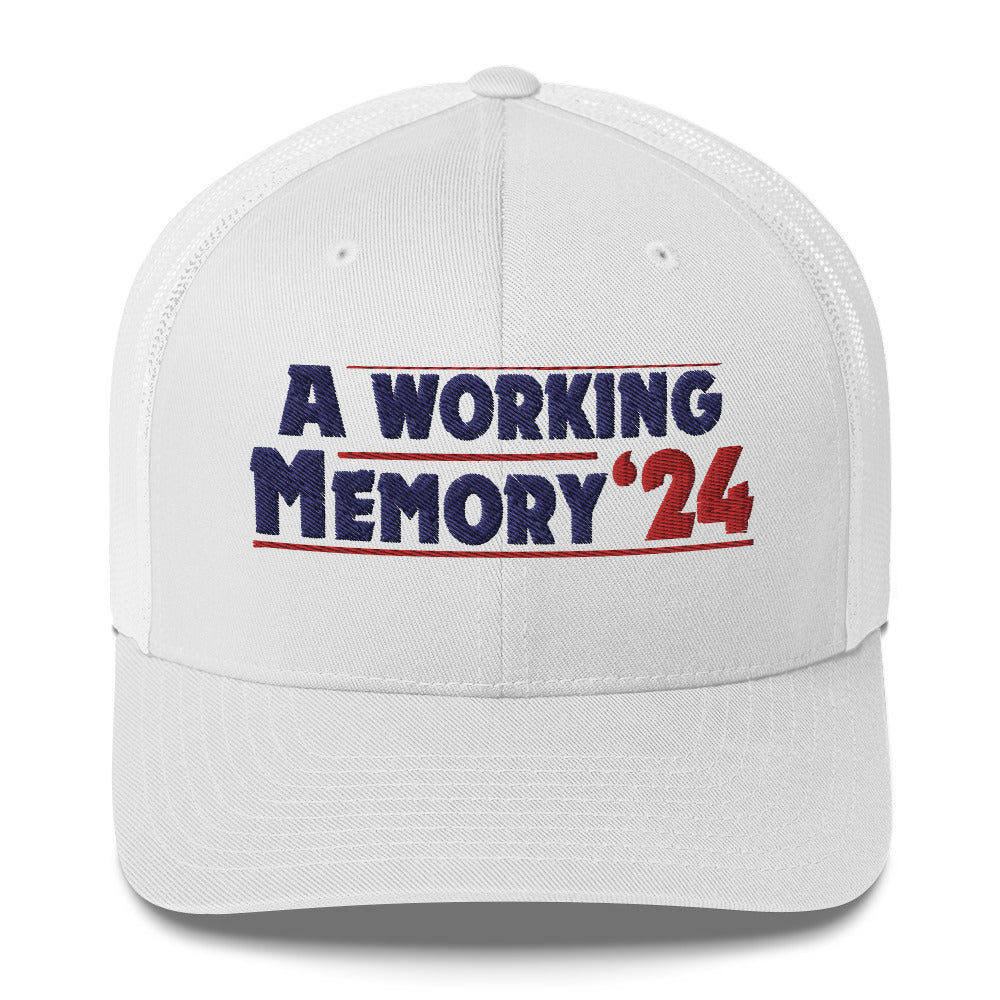 "A Working Memory" Unisex Baseball Hat