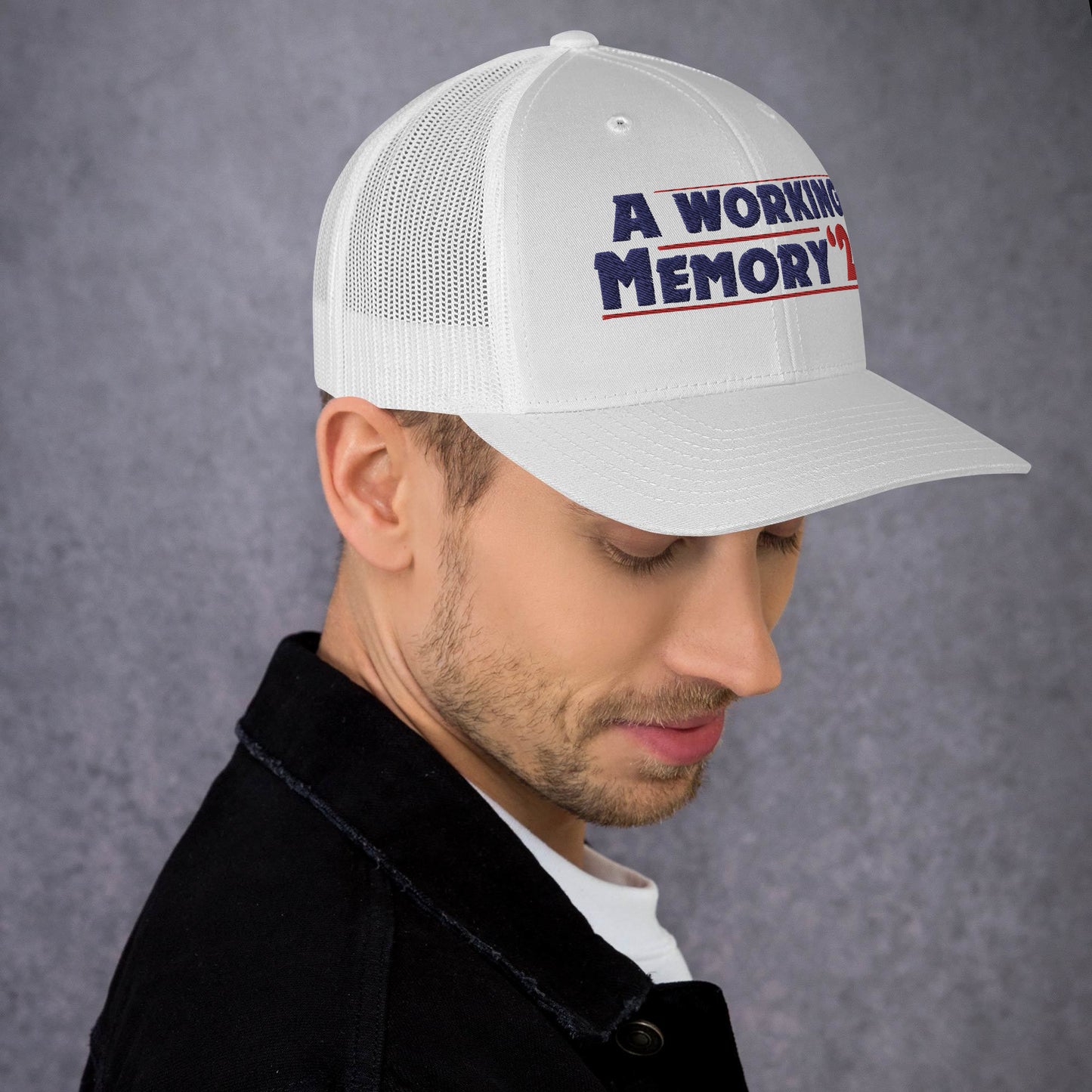 "A Working Memory" Unisex Baseball Hat