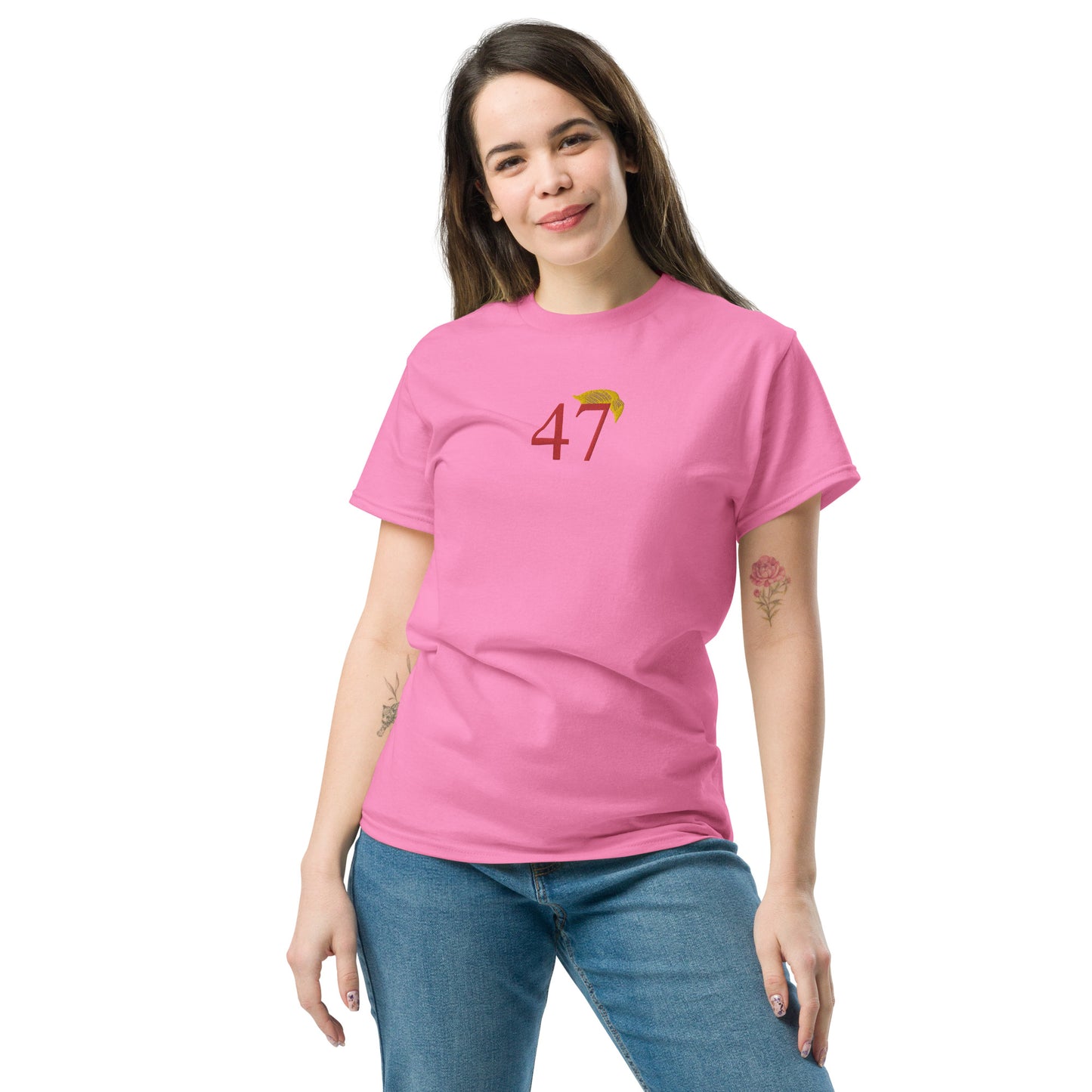 "Trump 47" Stitched Unisex T-shirt