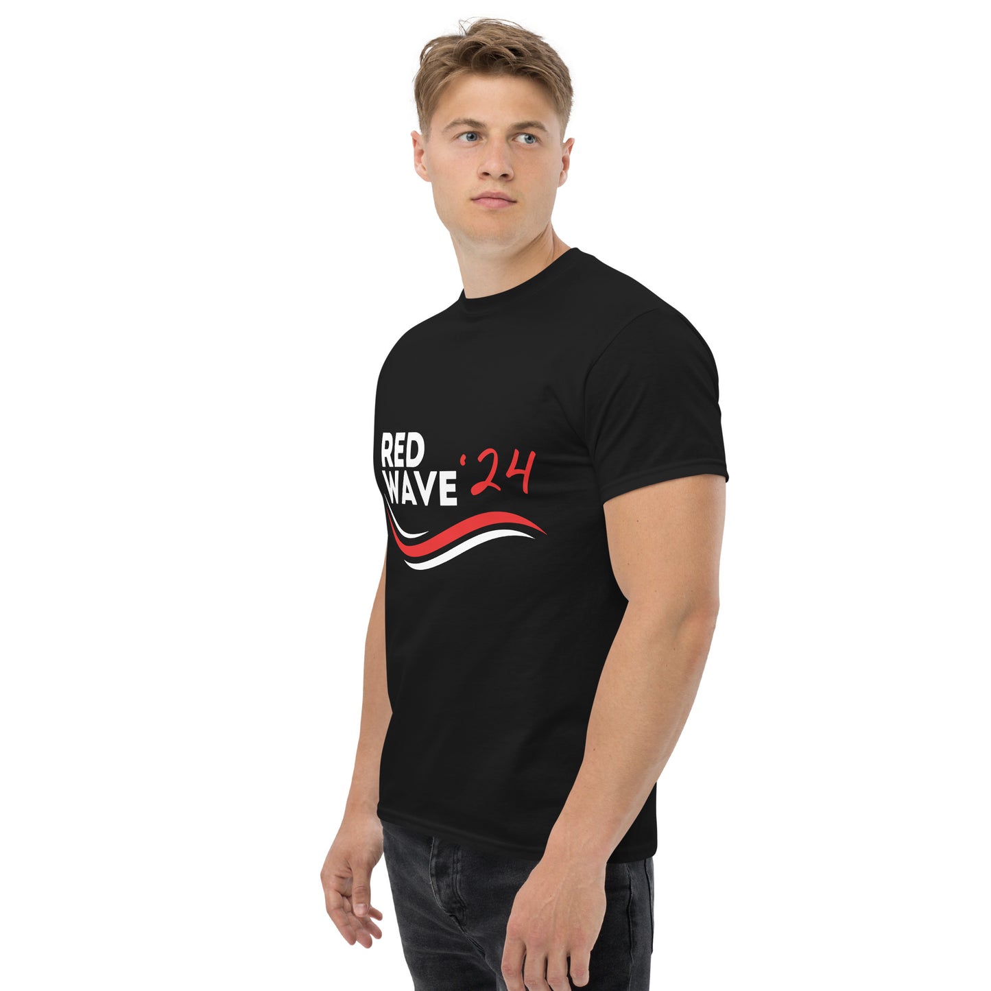 "Red Wave" Unisex T-shirt