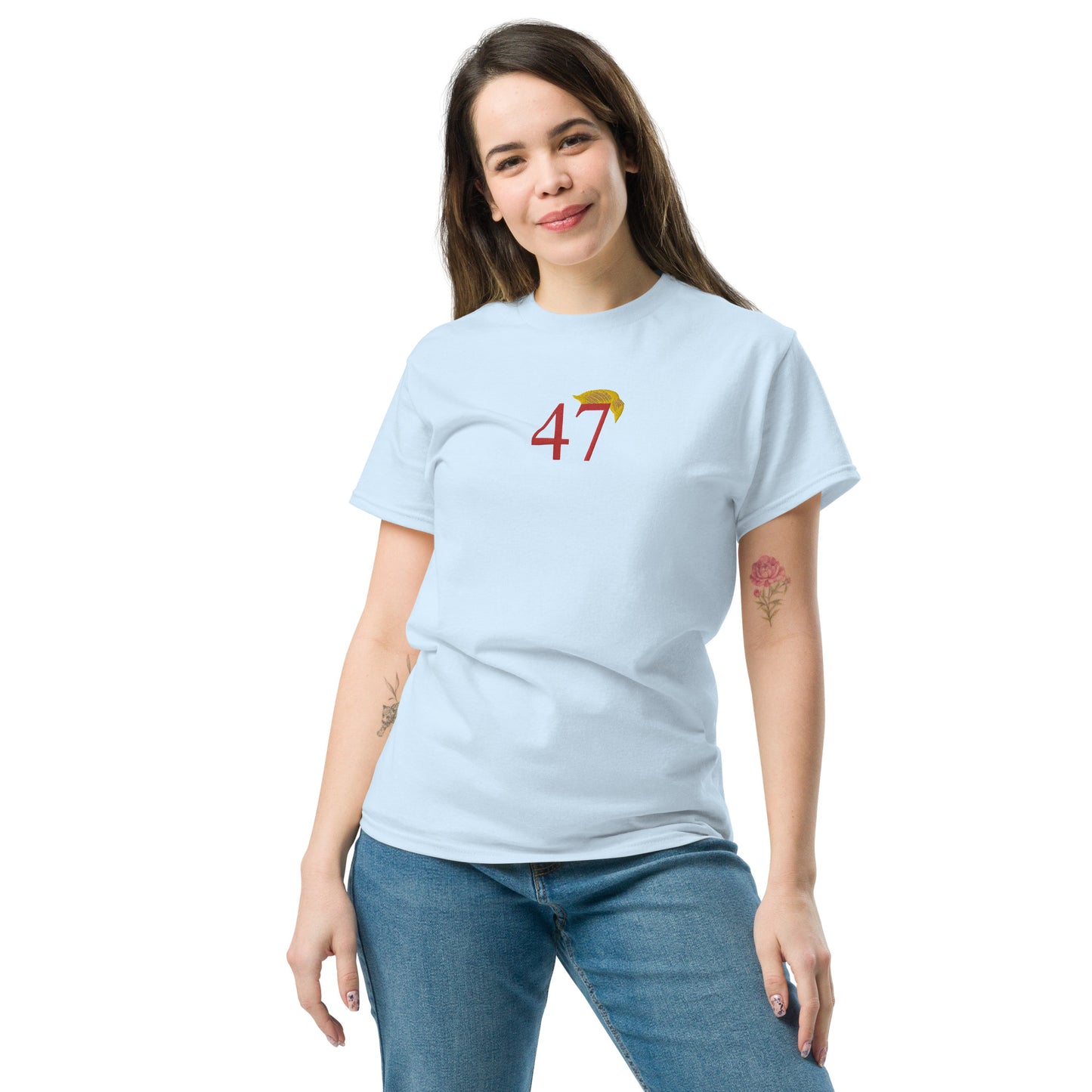 "Trump 47" Stitched Unisex T-shirt