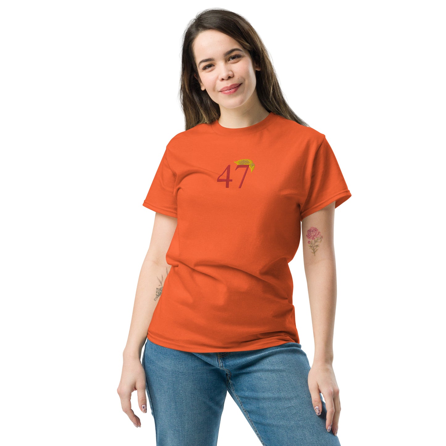 "Trump 47" Stitched Unisex T-shirt