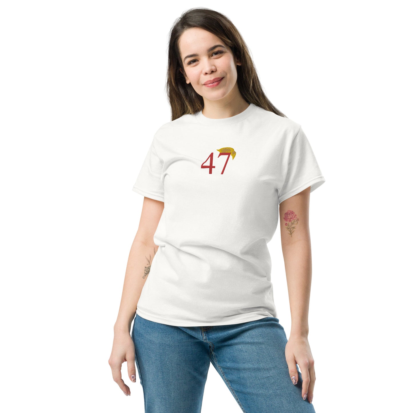 "Trump 47" Stitched Unisex T-shirt