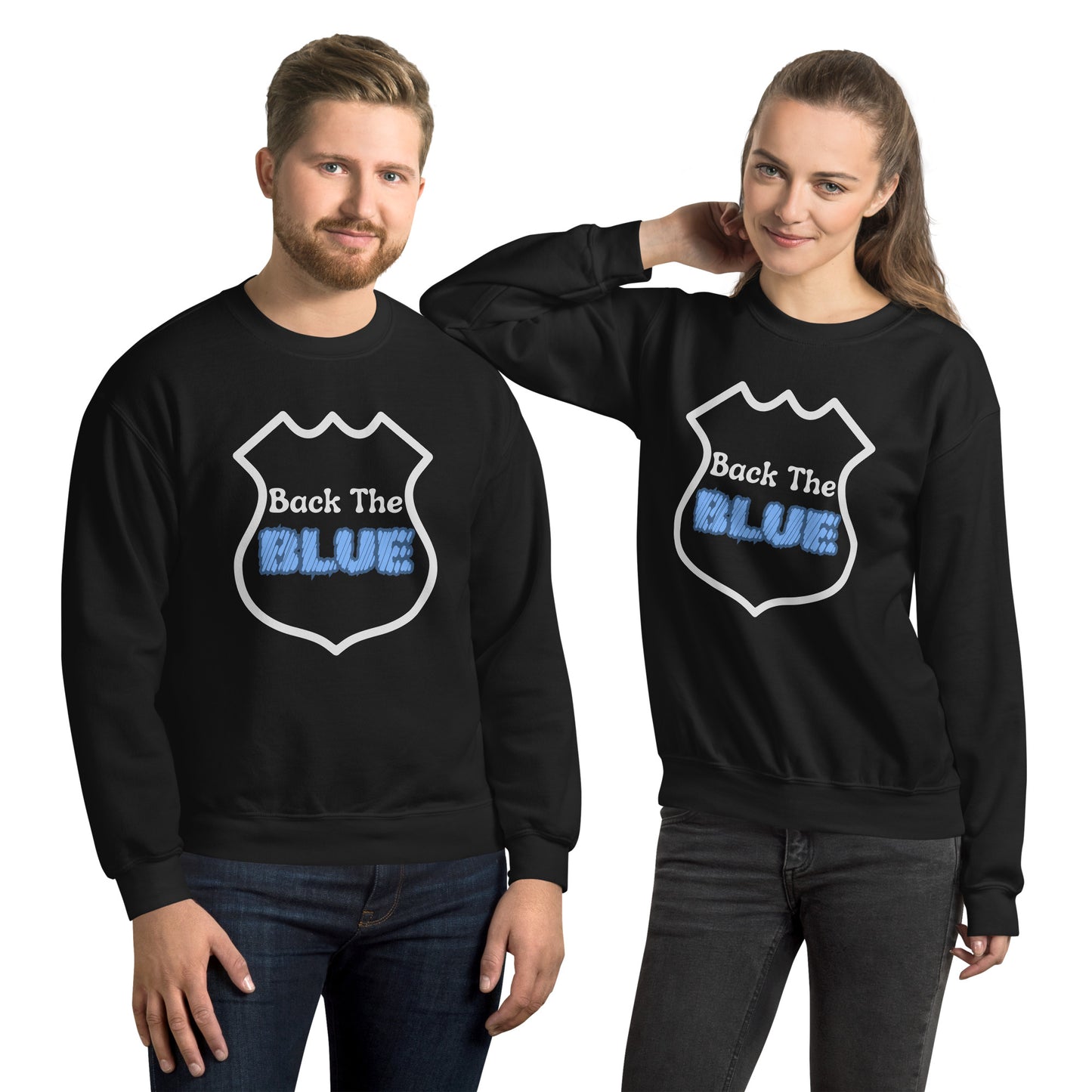 "Back the Blue" Unisex Sweatshirt