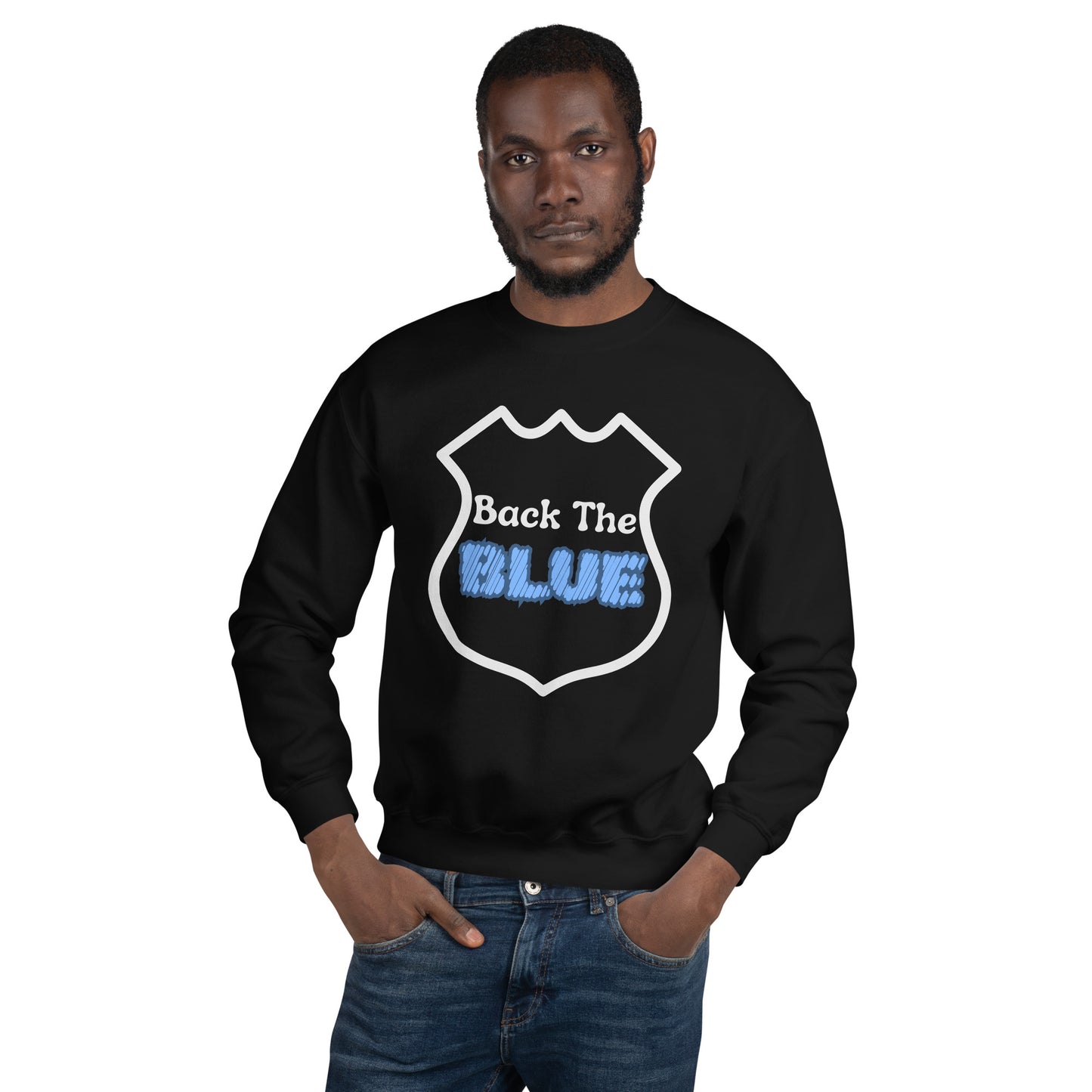 "Back the Blue" Unisex Sweatshirt