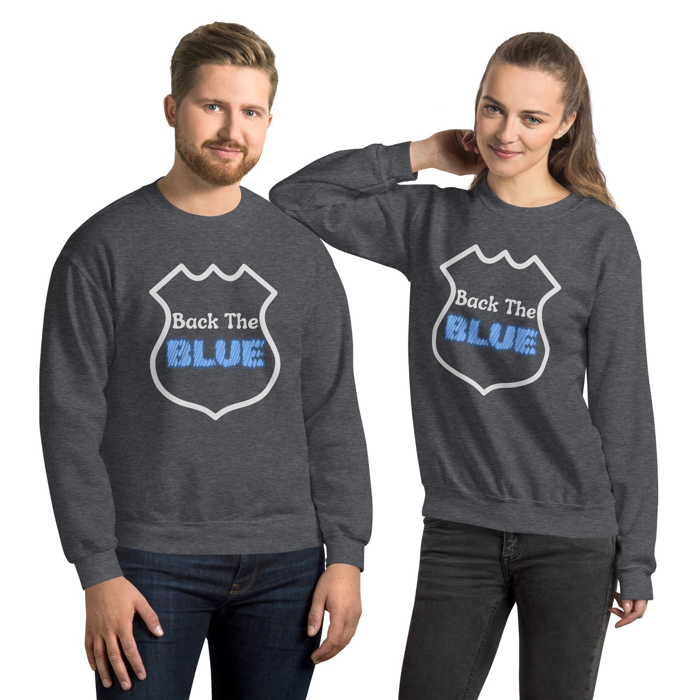 "Back the Blue" Unisex Sweatshirt