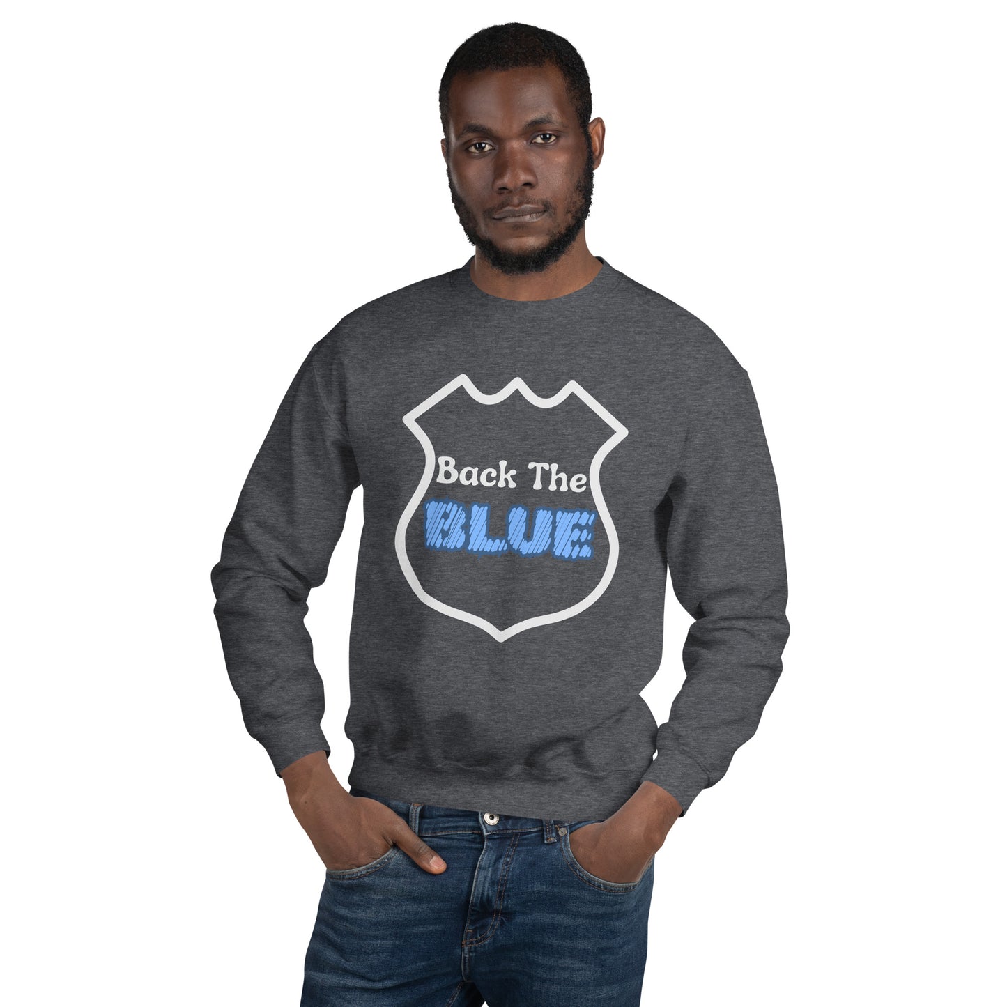 "Back the Blue" Unisex Sweatshirt