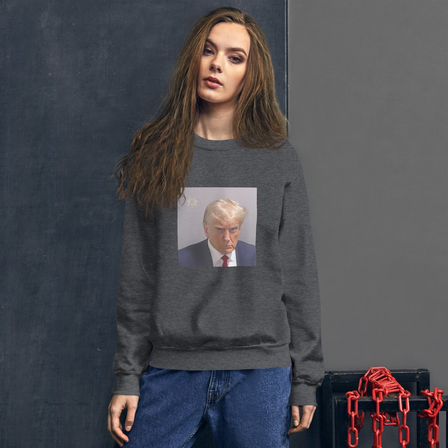 "Gangster Trump" Unisex Sweatshirt