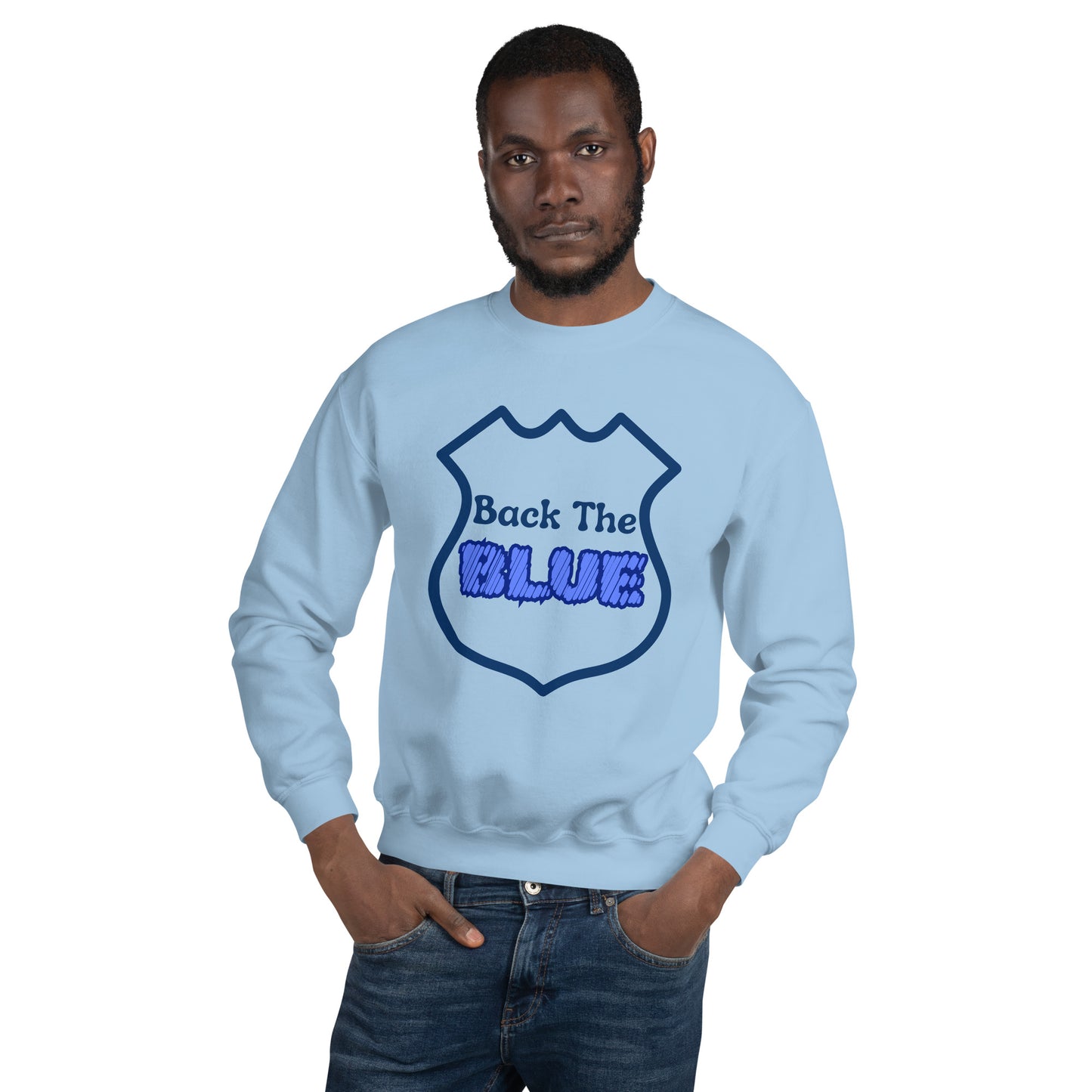 "Back the Blue" Unisex Sweatshirt