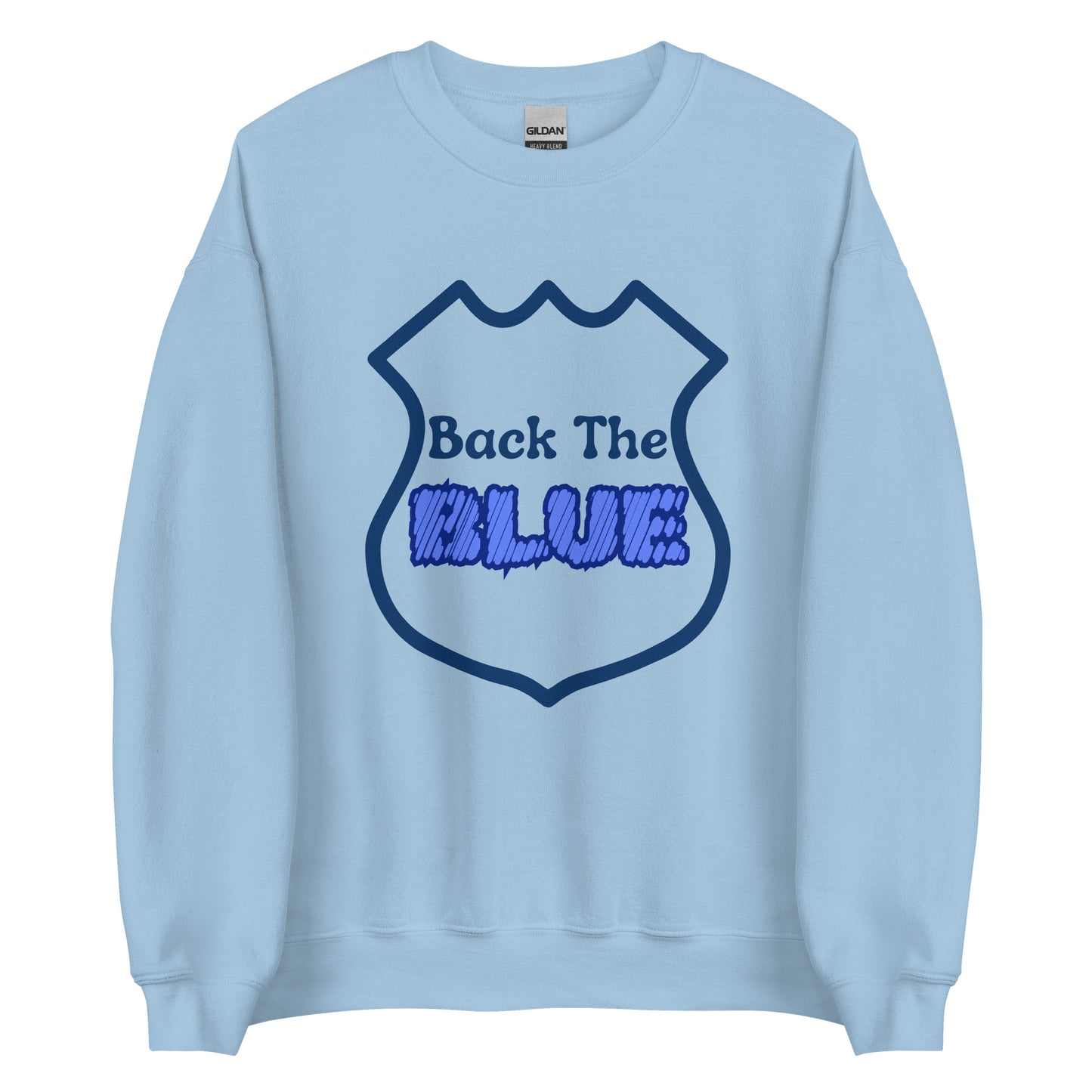 "Back the Blue" Unisex Sweatshirt