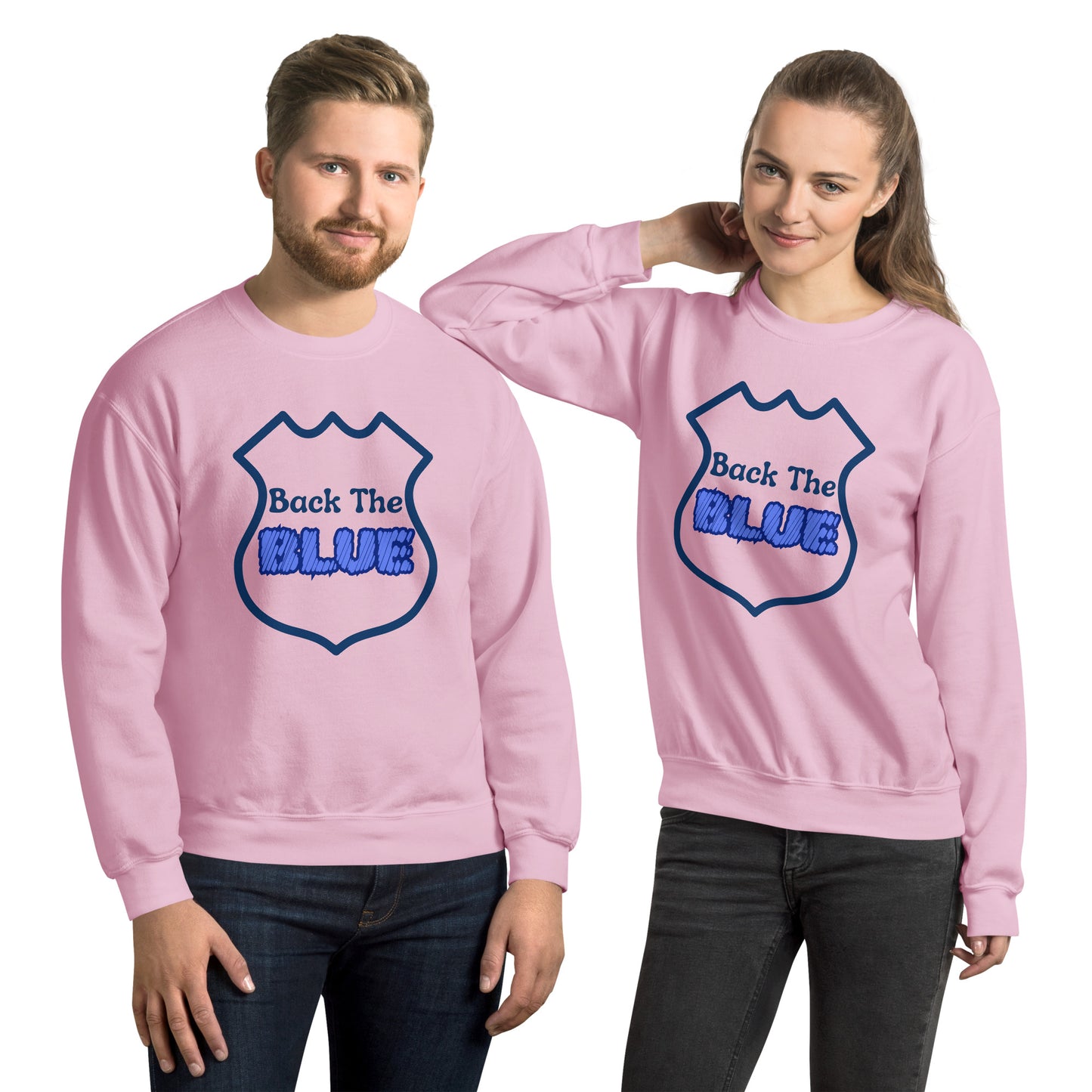 "Back the Blue" Unisex Sweatshirt