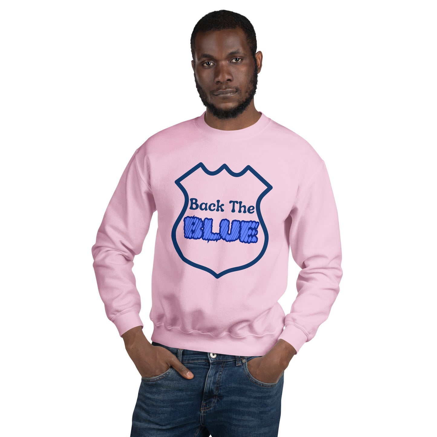 "Back the Blue" Unisex Sweatshirt