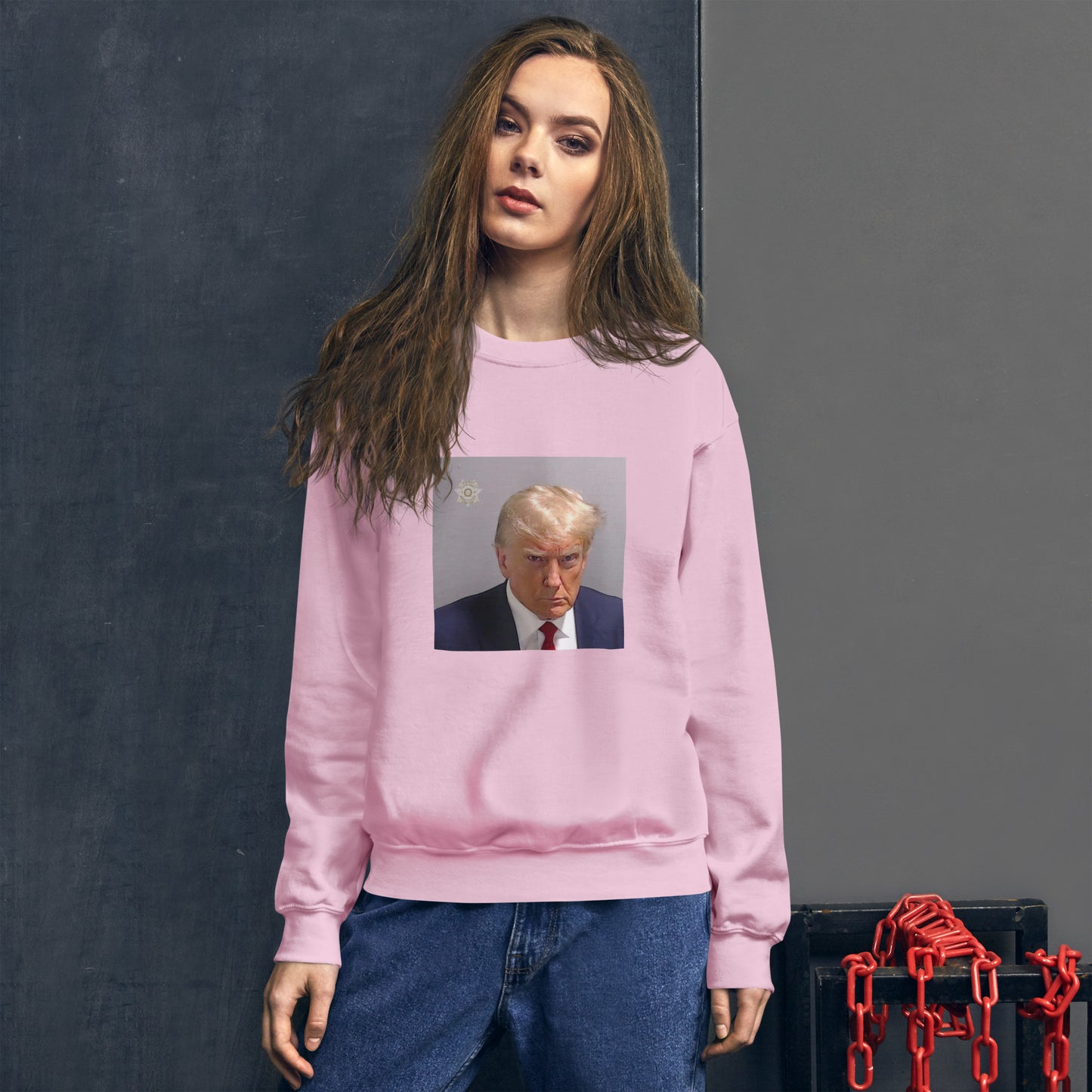 "Gangster Trump" Unisex Sweatshirt