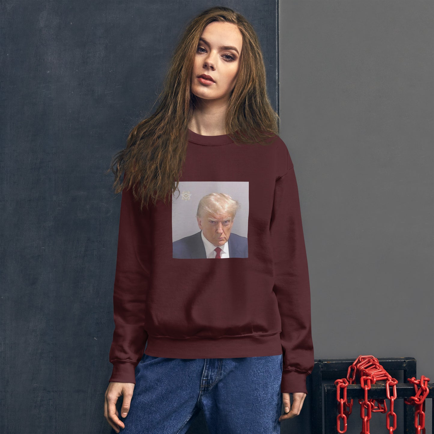 "Gangster Trump" Unisex Sweatshirt