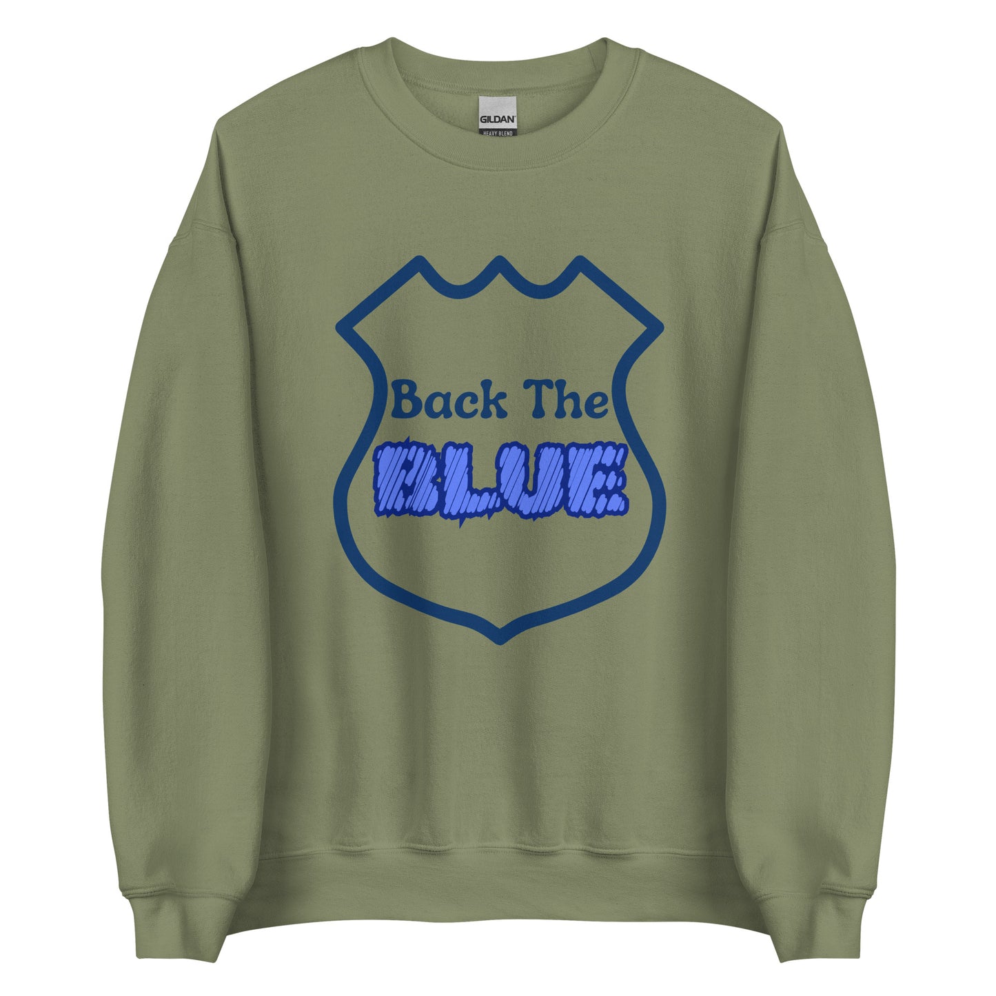 "Back the Blue" Unisex Sweatshirt