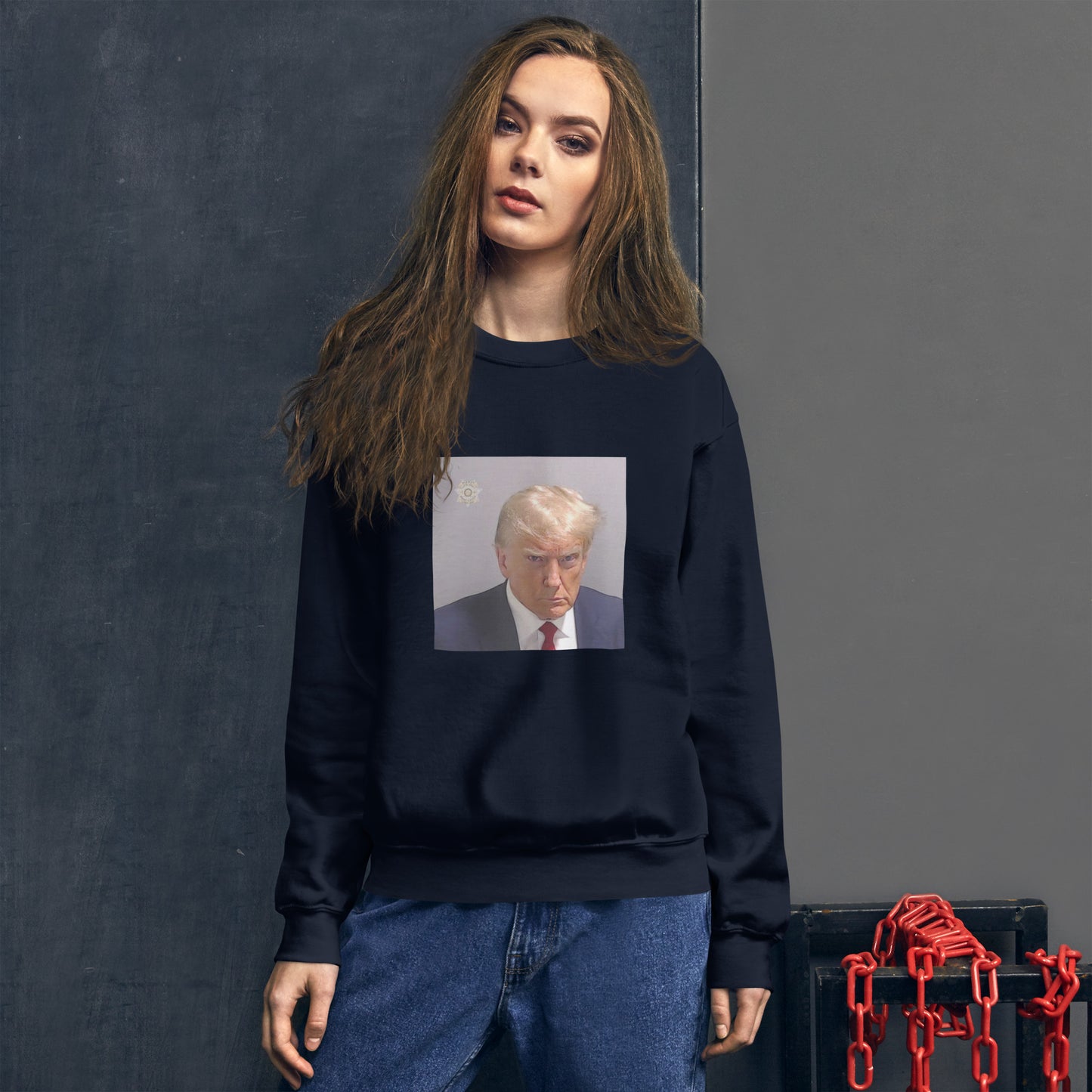 "Gangster Trump" Unisex Sweatshirt