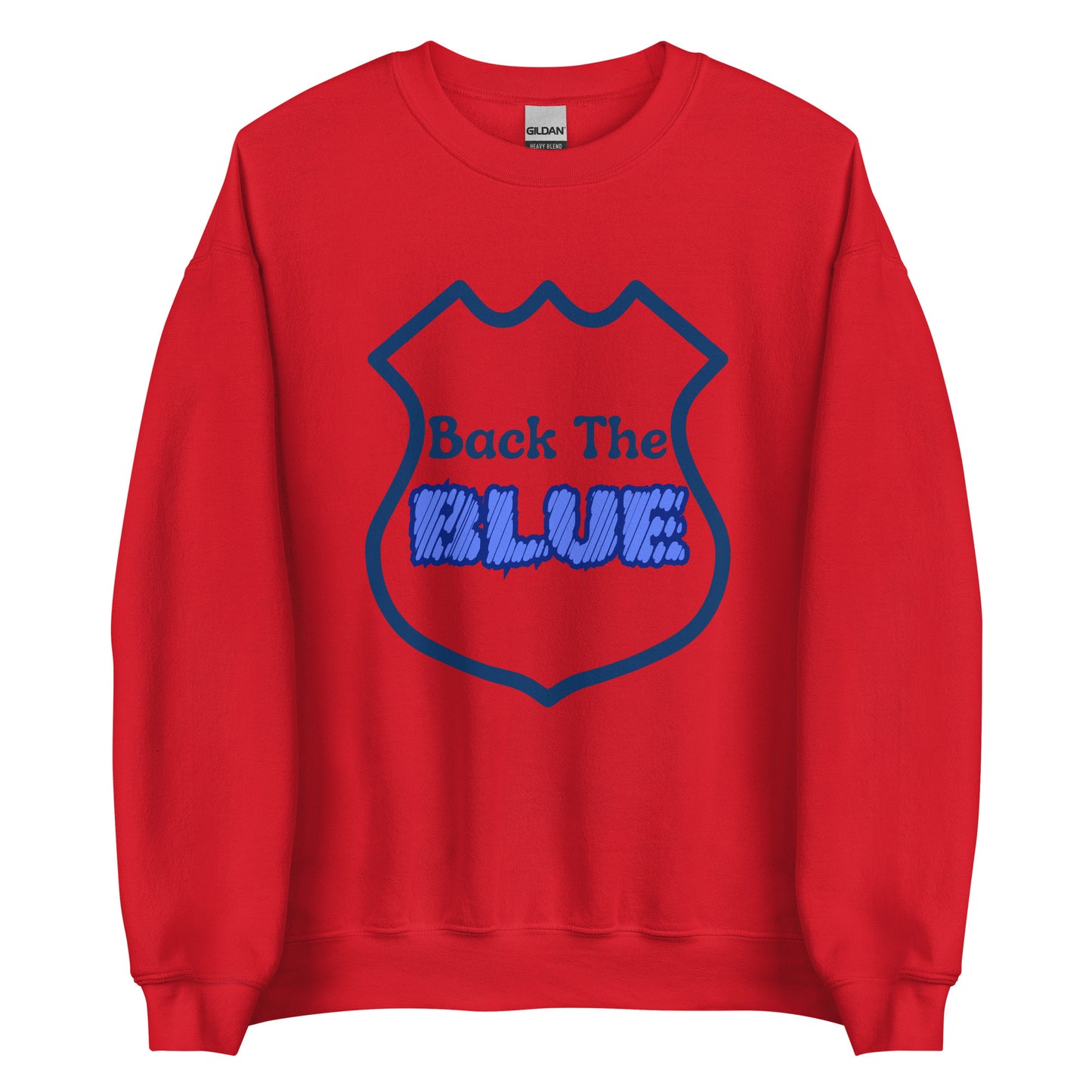 "Back the Blue" Unisex Sweatshirt