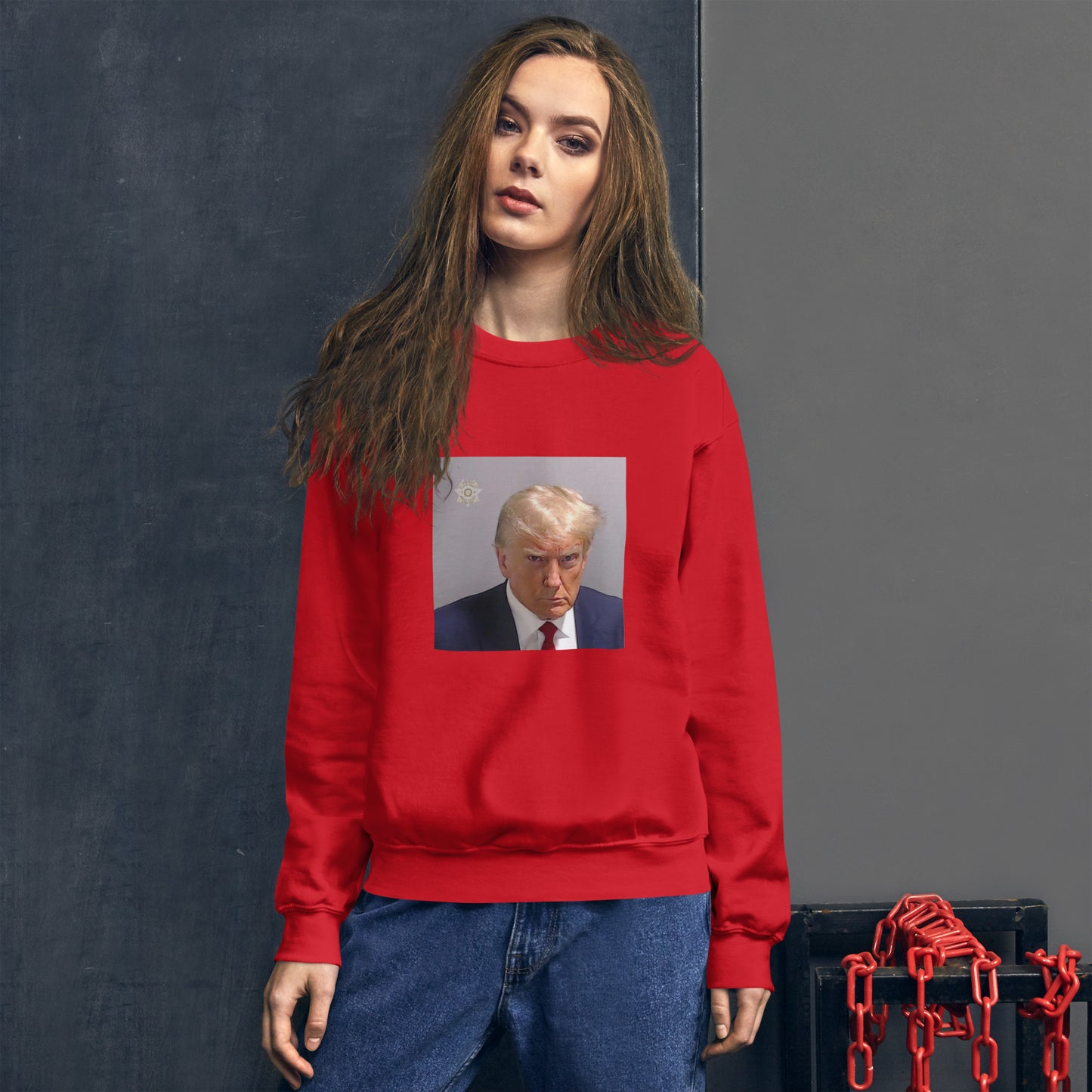 "Gangster Trump" Unisex Sweatshirt