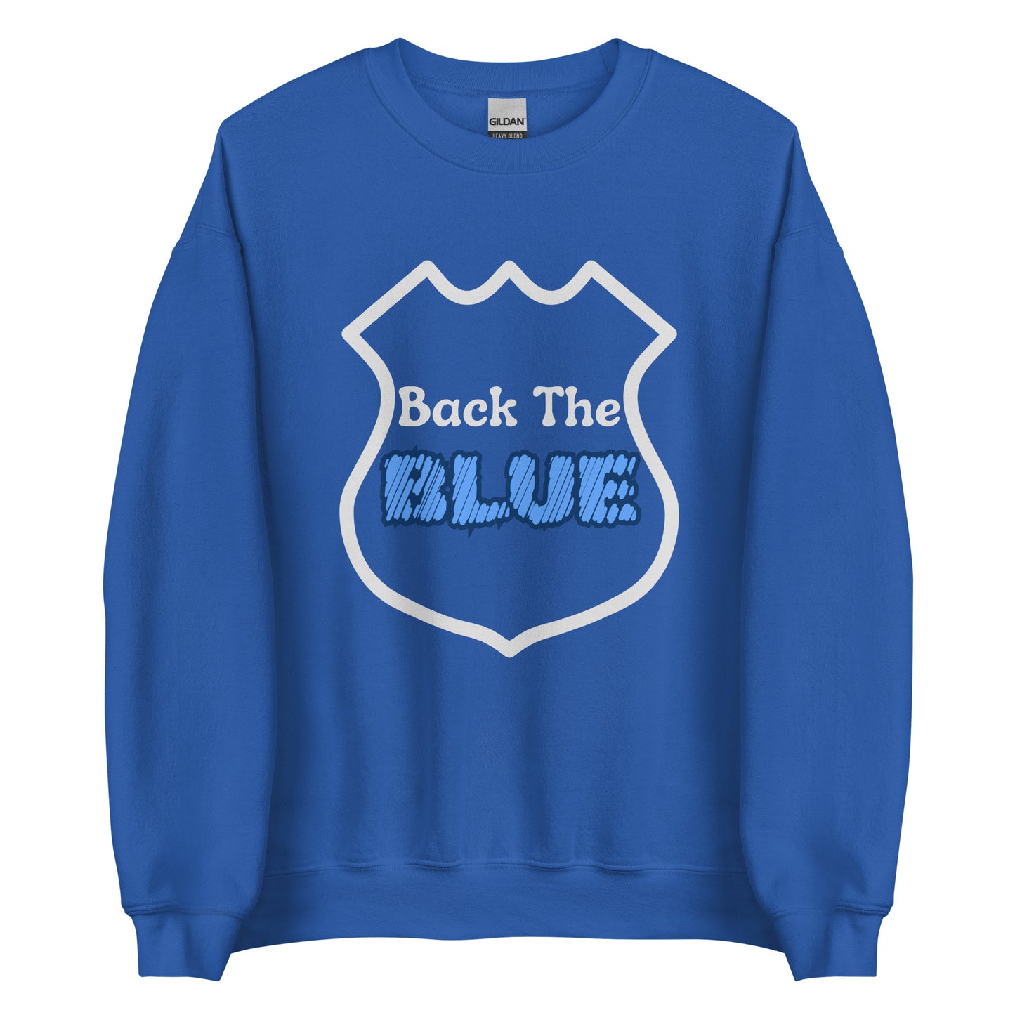 "Back the Blue" Unisex Sweatshirt