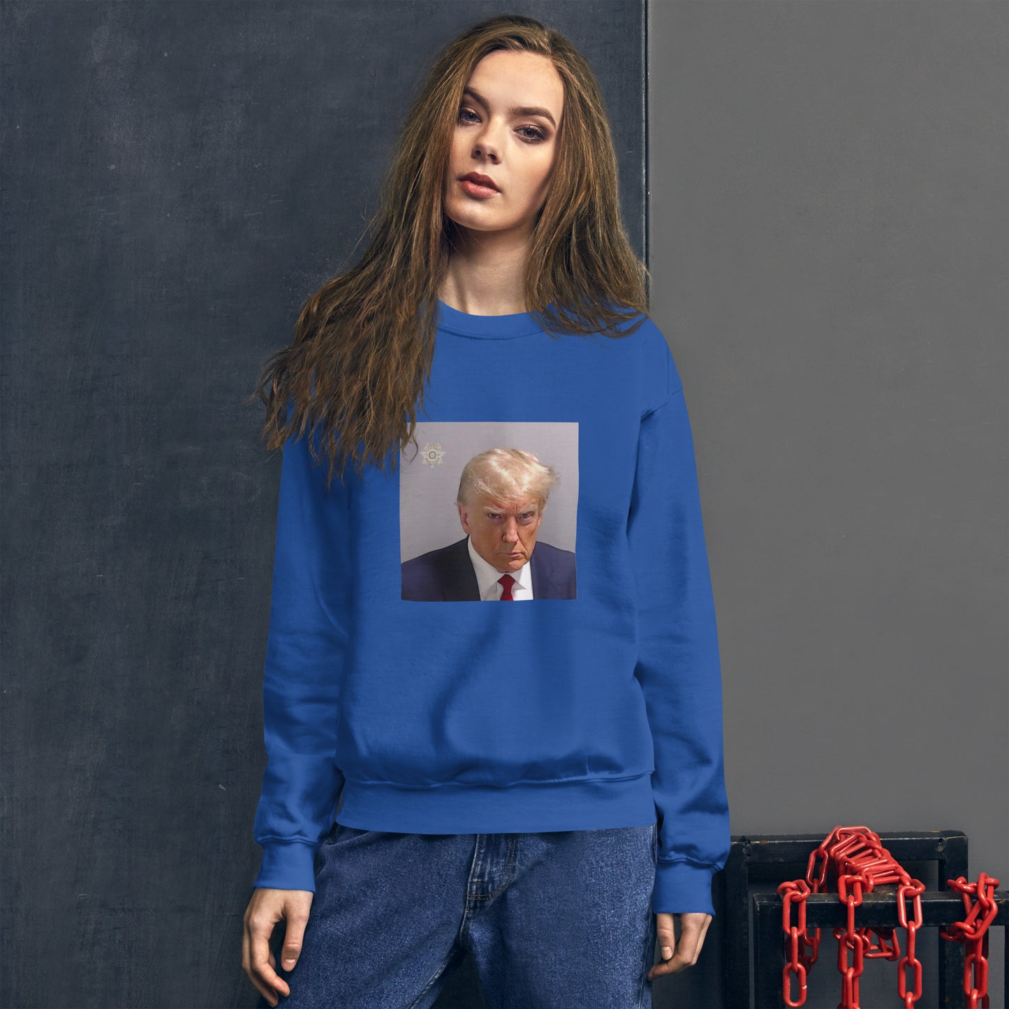 "Gangster Trump" Unisex Sweatshirt