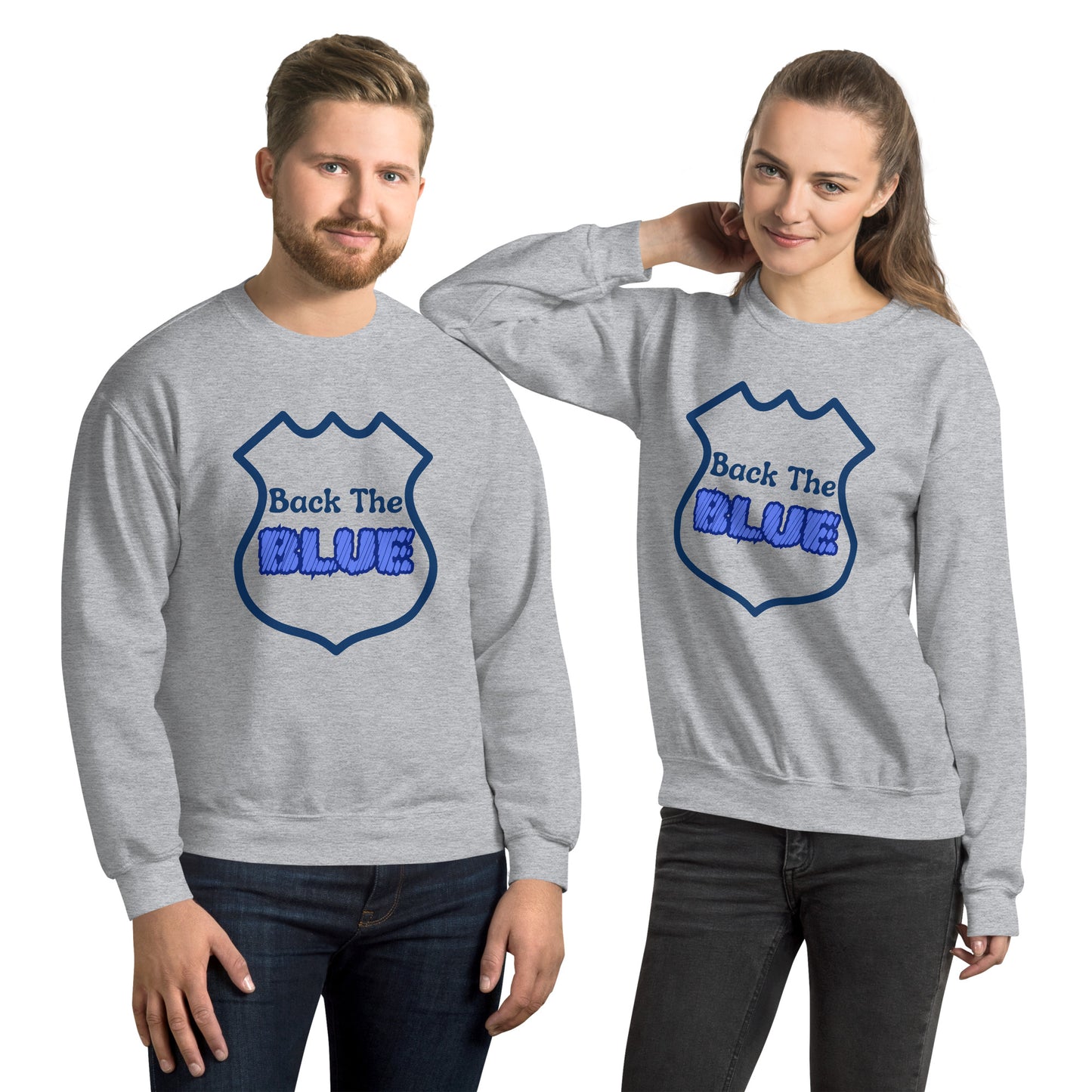 "Back the Blue" Unisex Sweatshirt