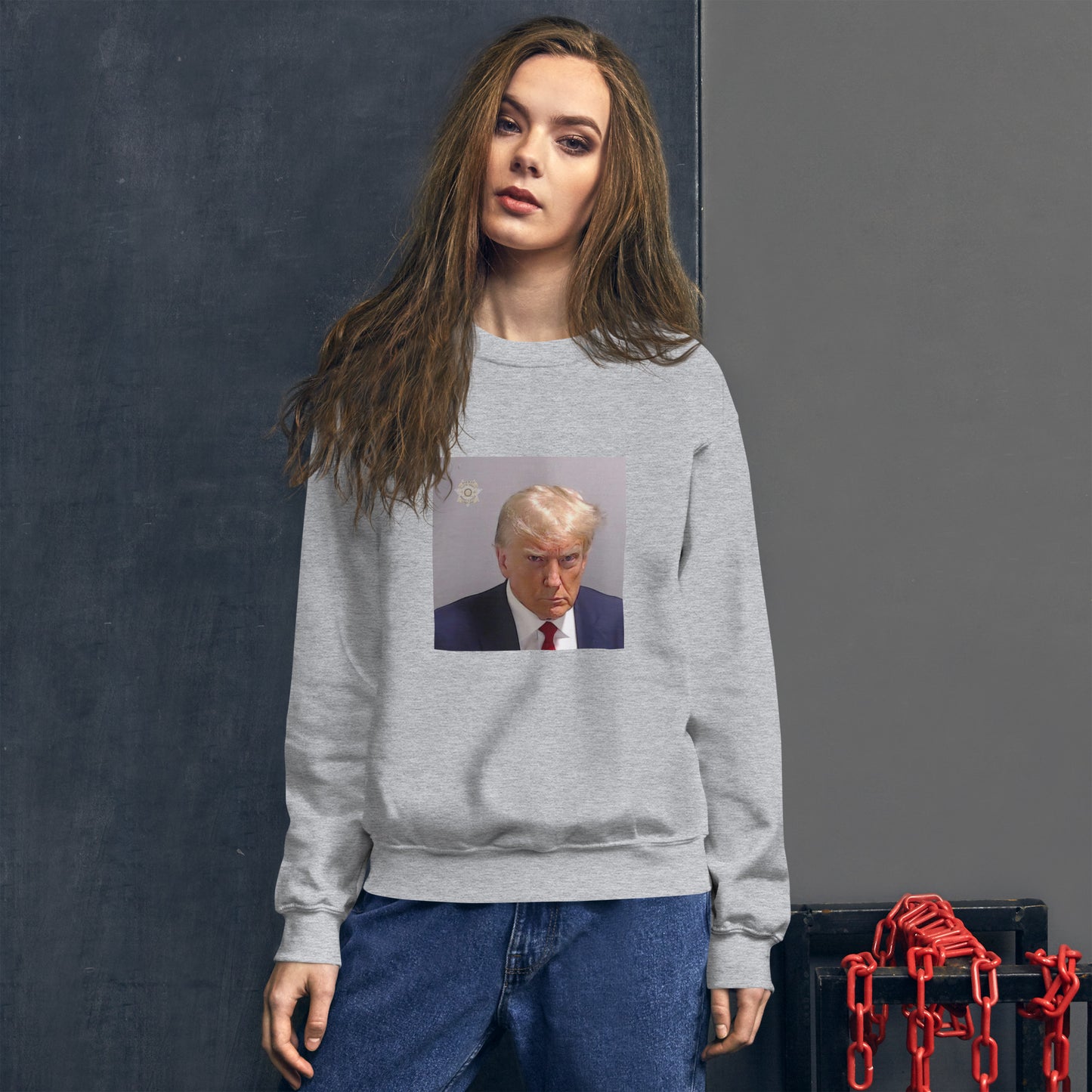 "Gangster Trump" Unisex Sweatshirt