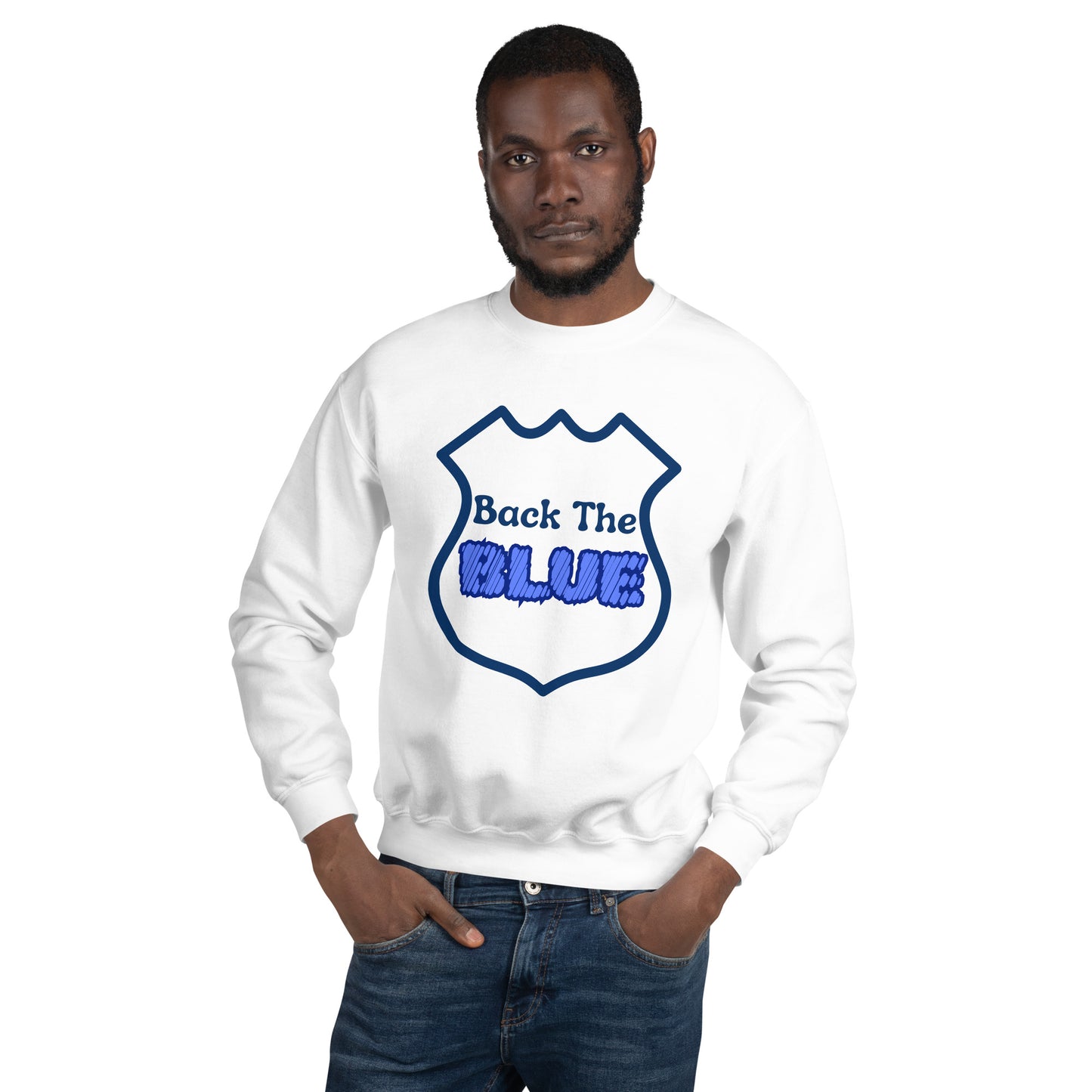 "Back the Blue" Unisex Sweatshirt