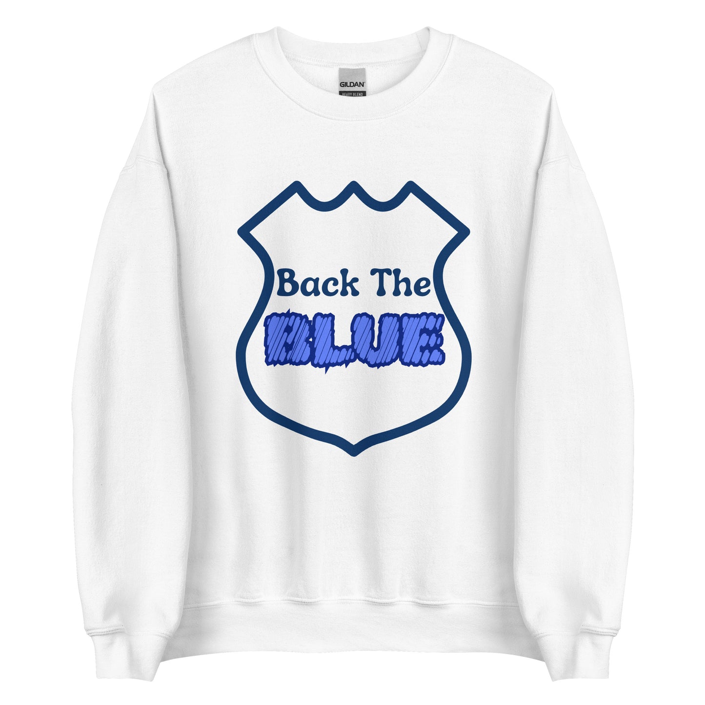 "Back the Blue" Unisex Sweatshirt