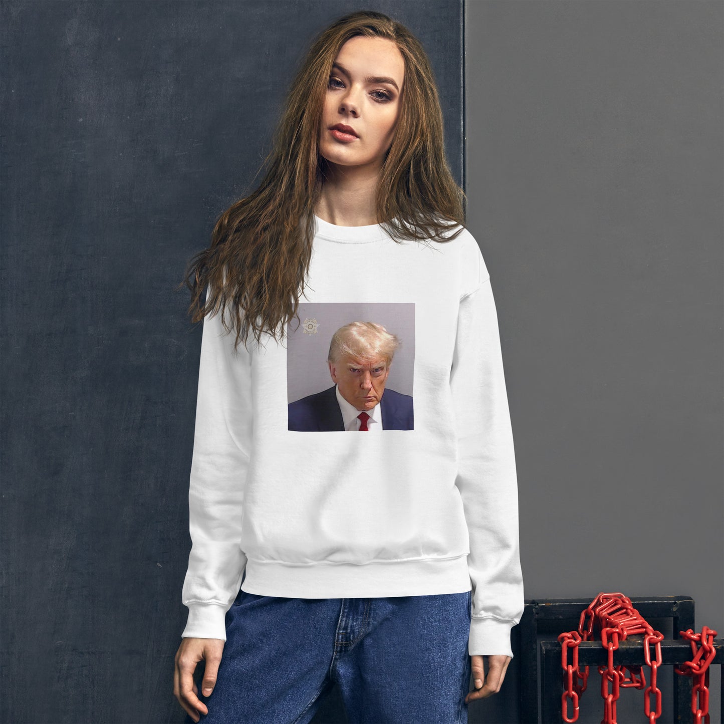 "Gangster Trump" Unisex Sweatshirt