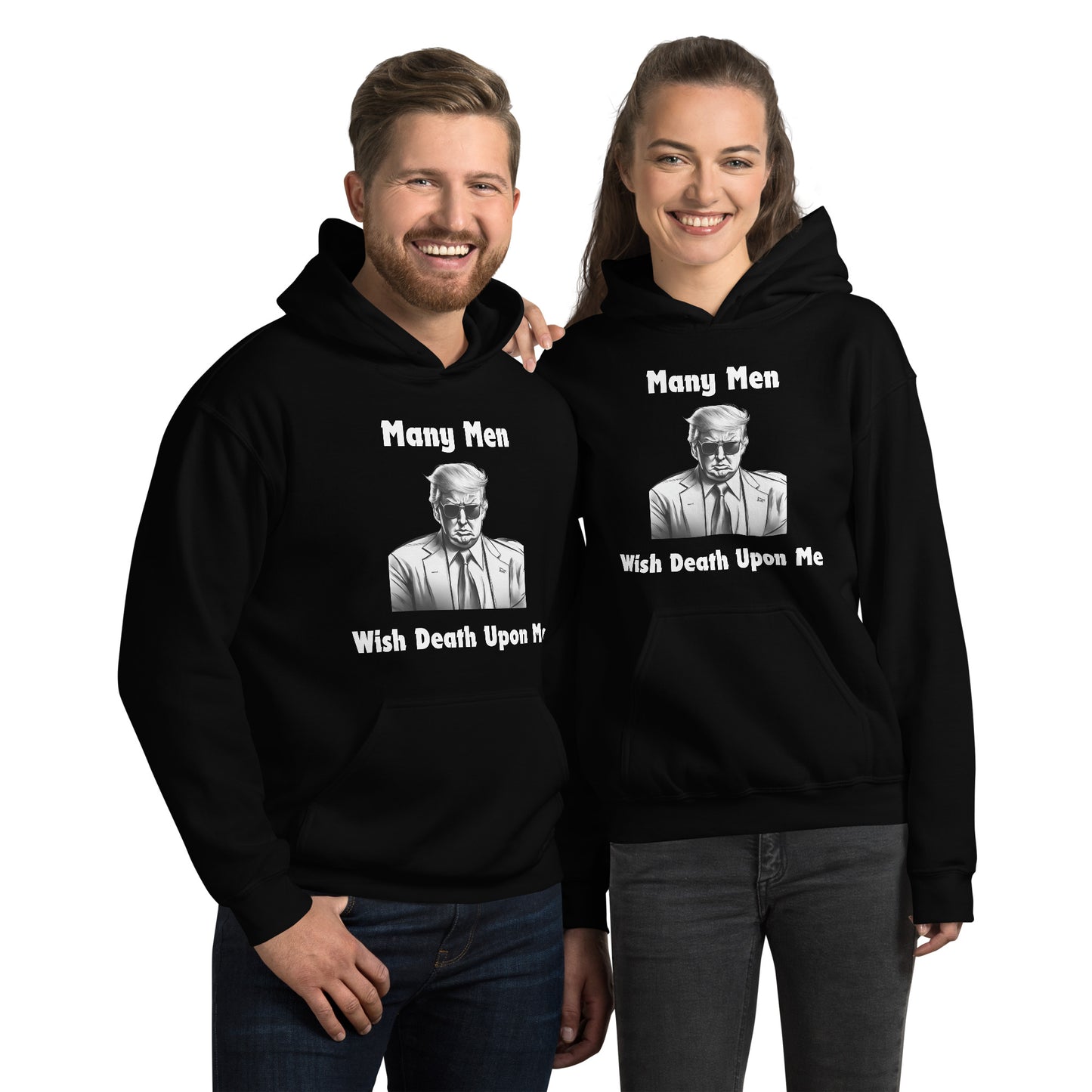 "Many Men" Trump Unisex Hoodie