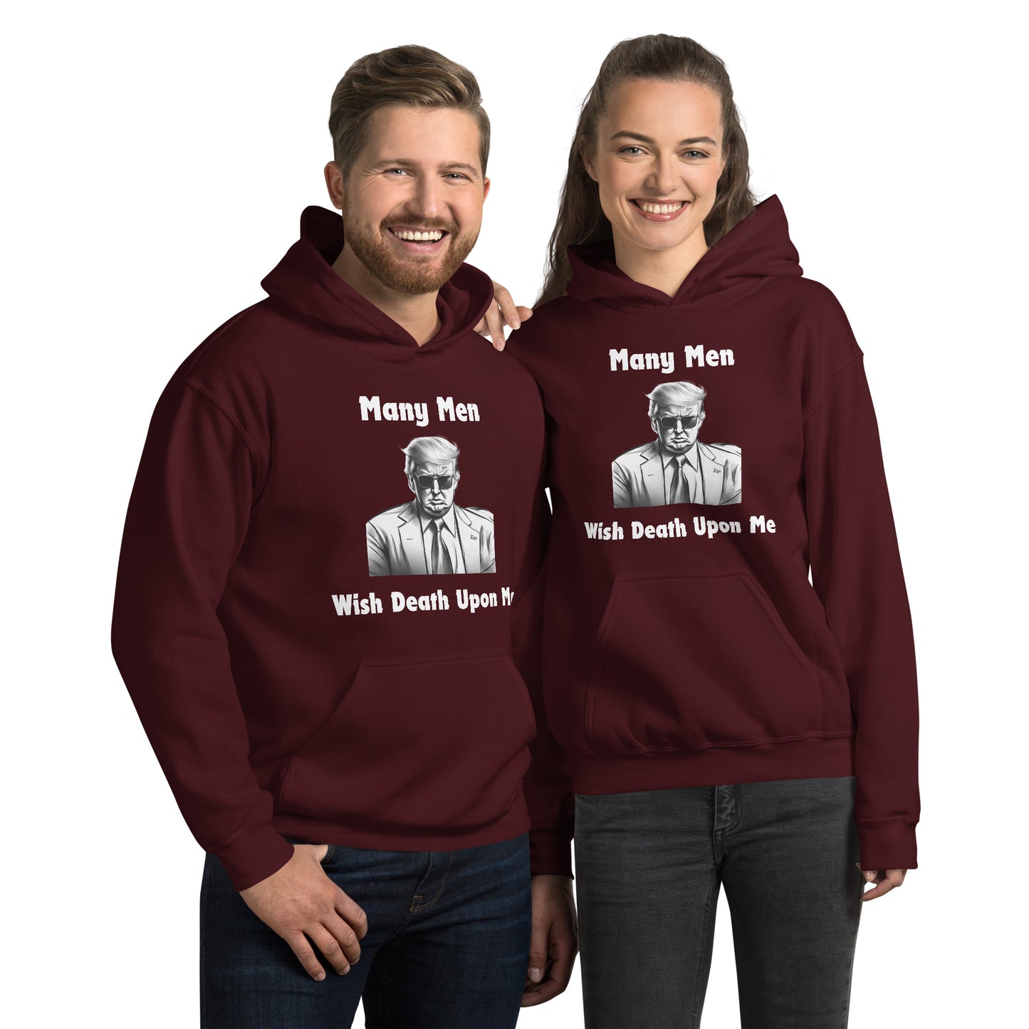 "Many Men" Trump Unisex Hoodie