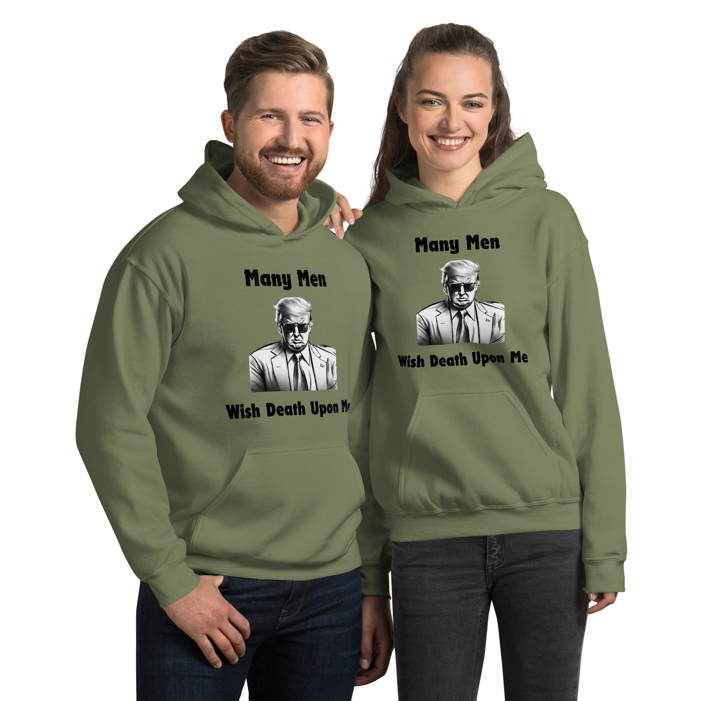 "Many Men" Trump Unisex Hoodie