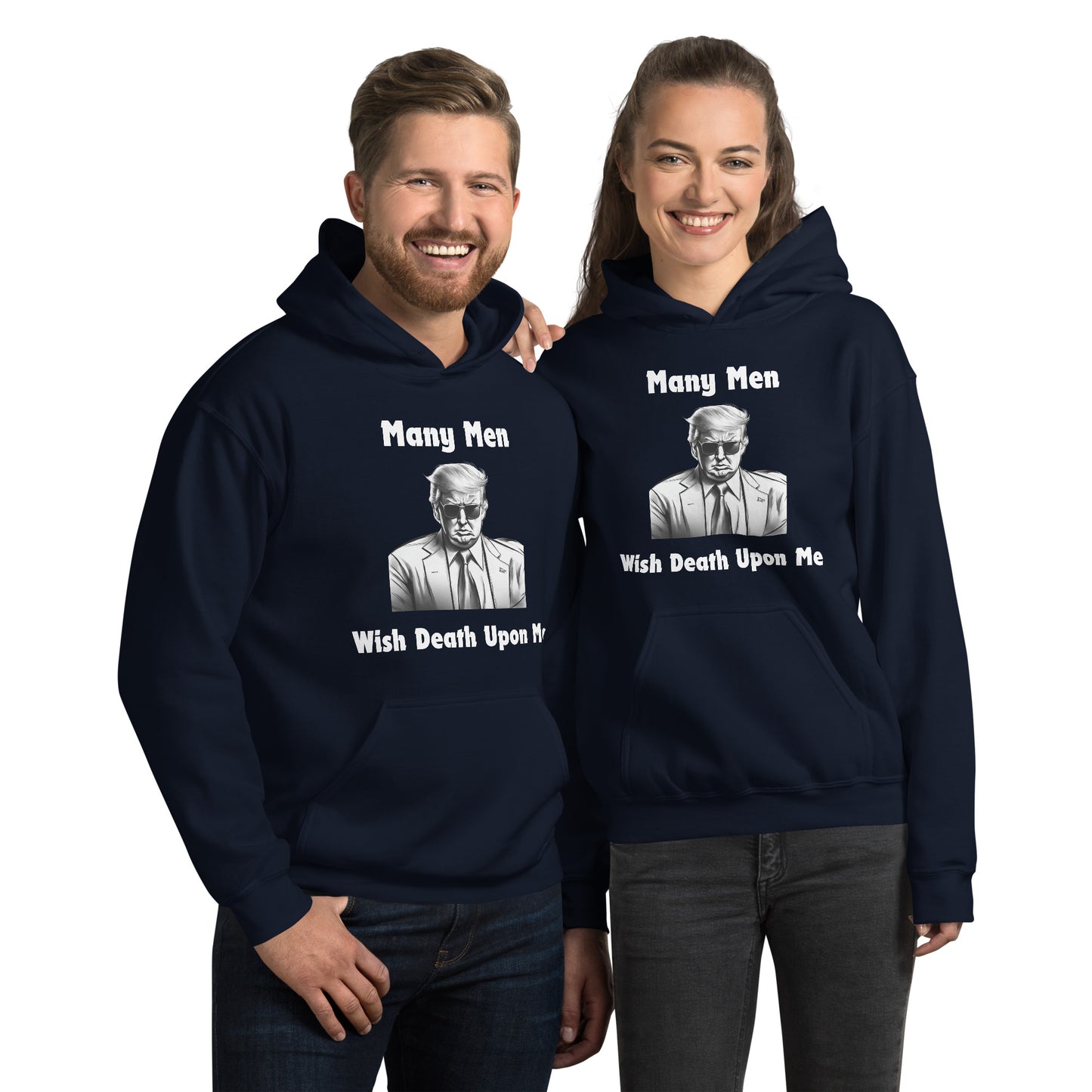 "Many Men" Trump Unisex Hoodie