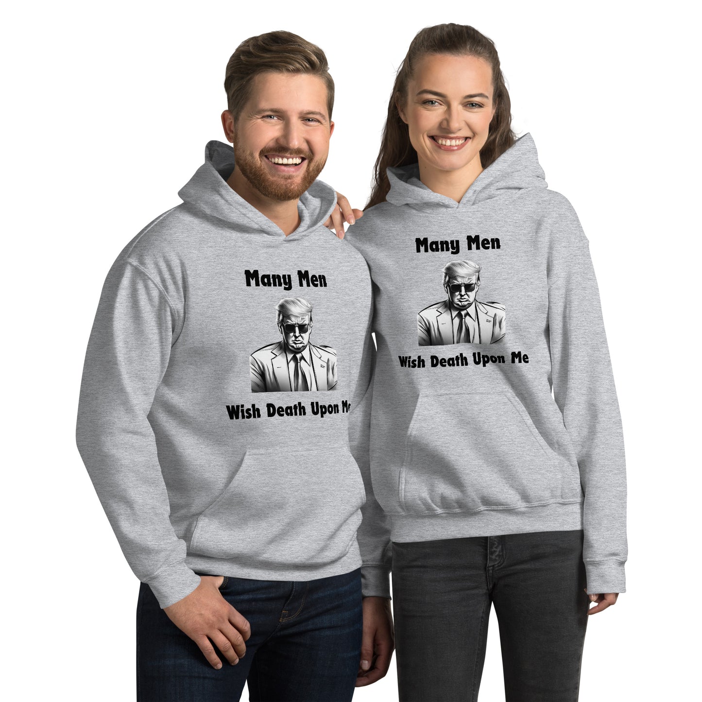 "Many Men" Trump Unisex Hoodie