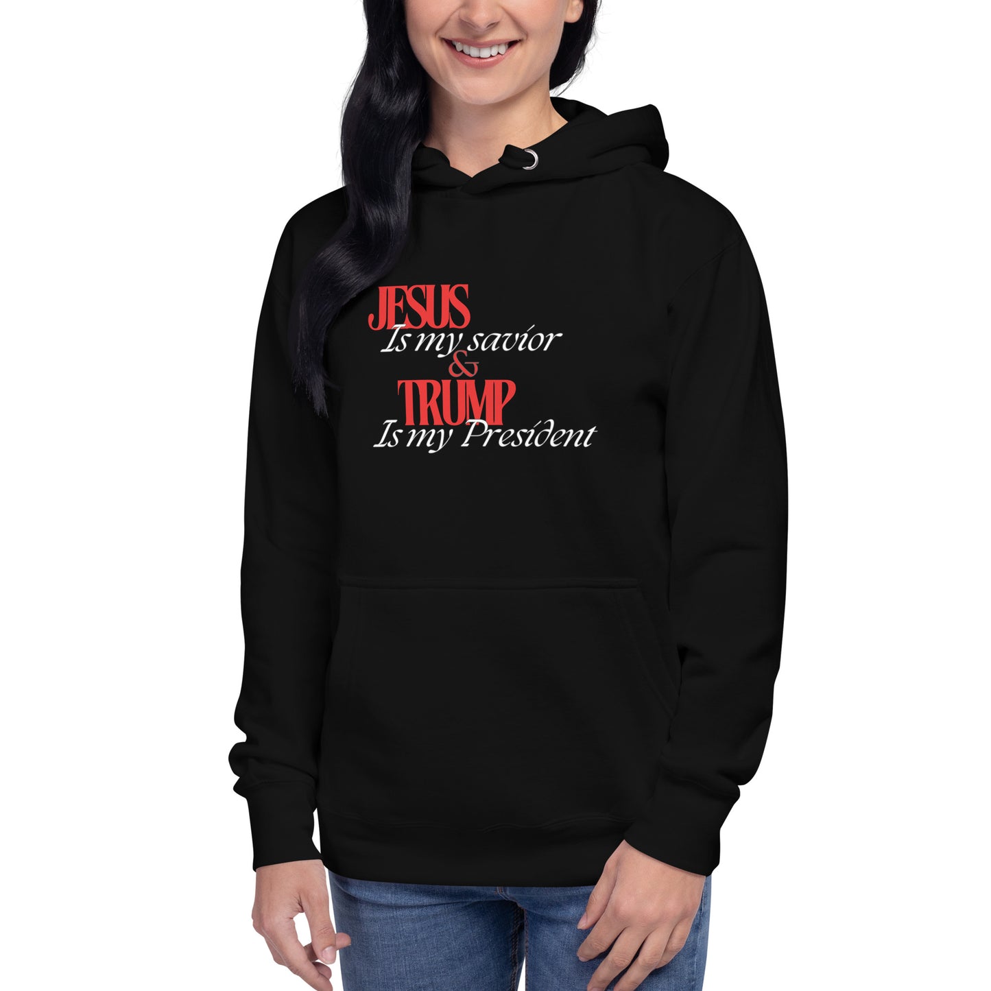 Jesus & Trump Unisex Hoodie