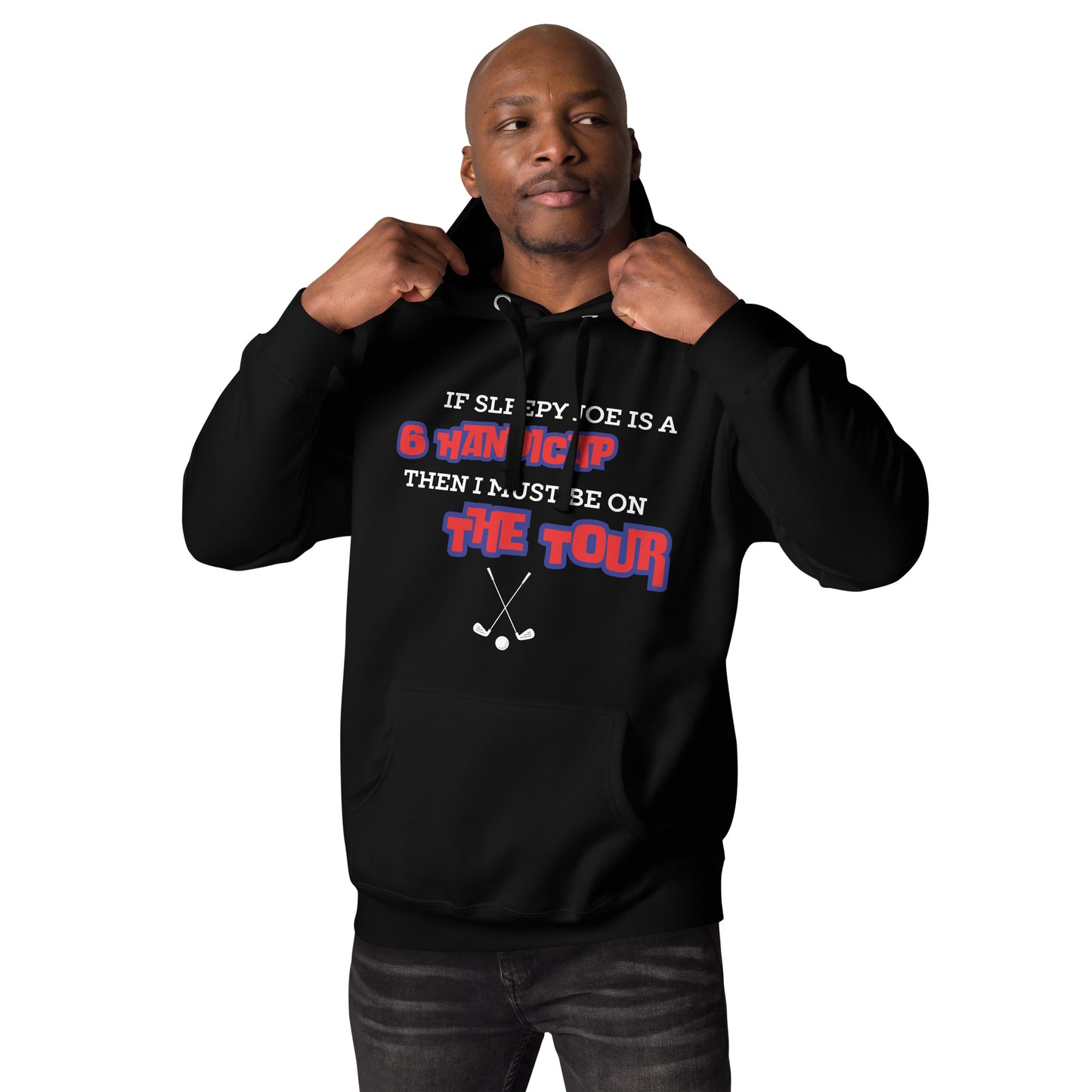 "Sleepy Joe Can't Golf" Unisex Hoodie