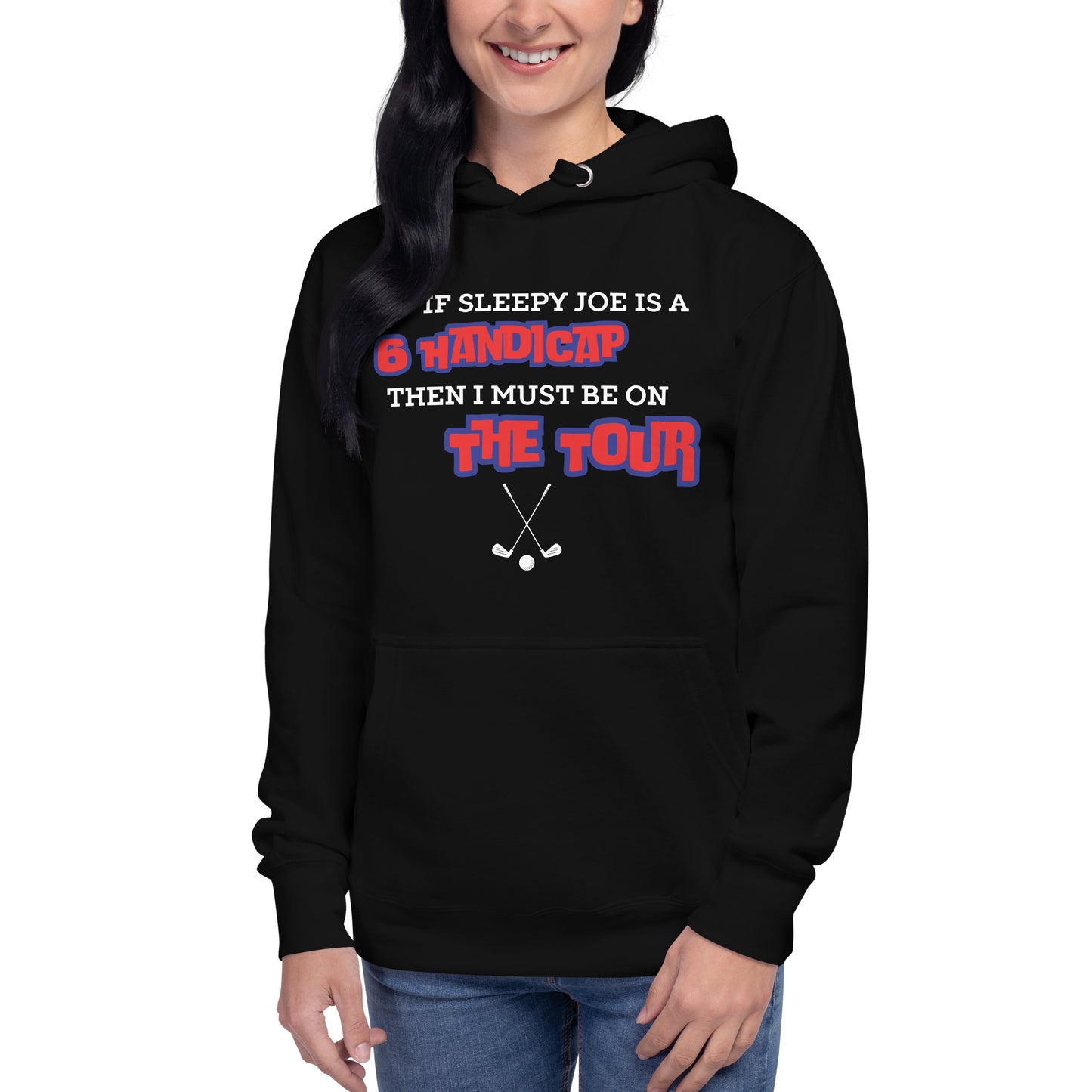 "Sleepy Joe Can't Golf" Unisex Hoodie