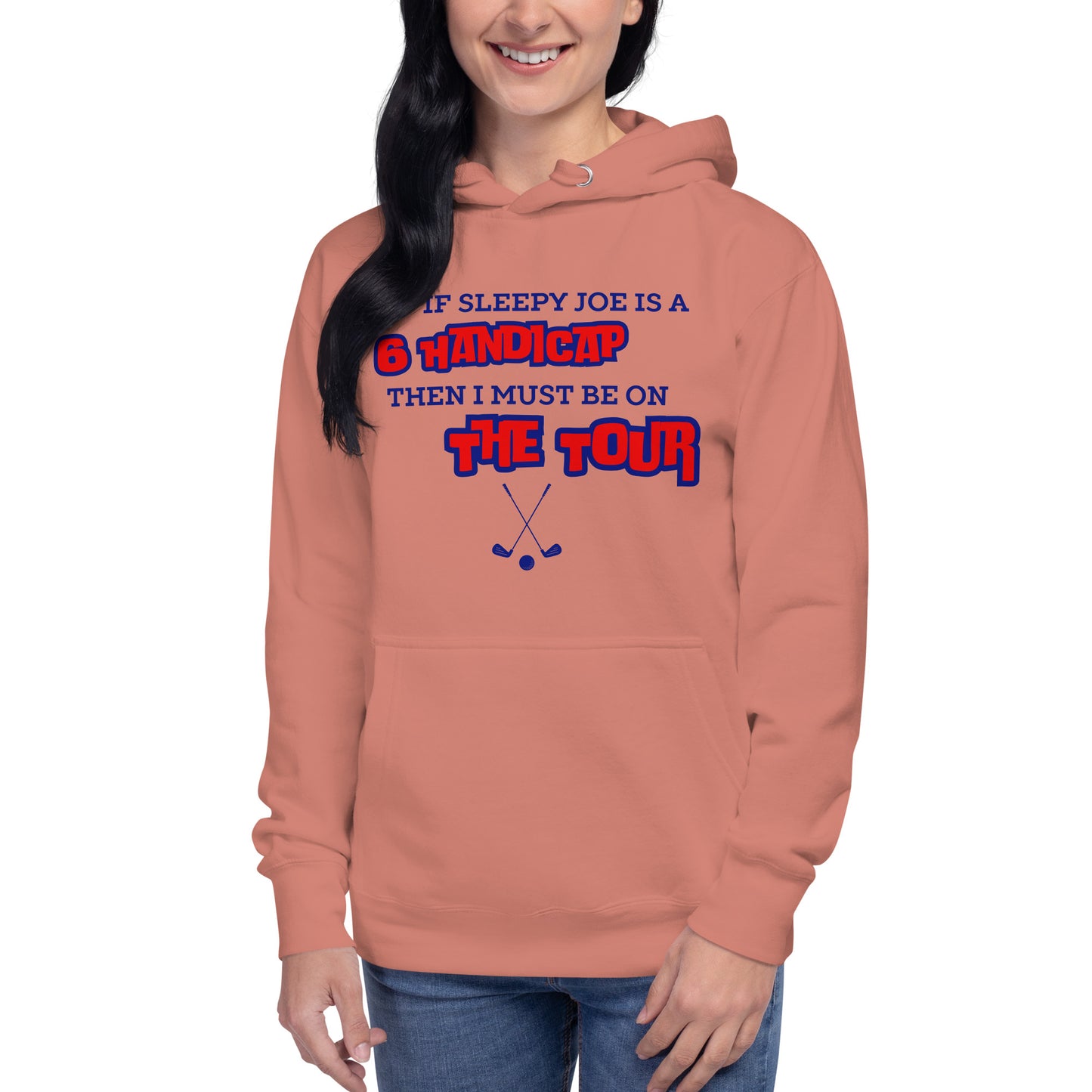 "Sleepy Joe Can't Golf" Unisex Hoodie