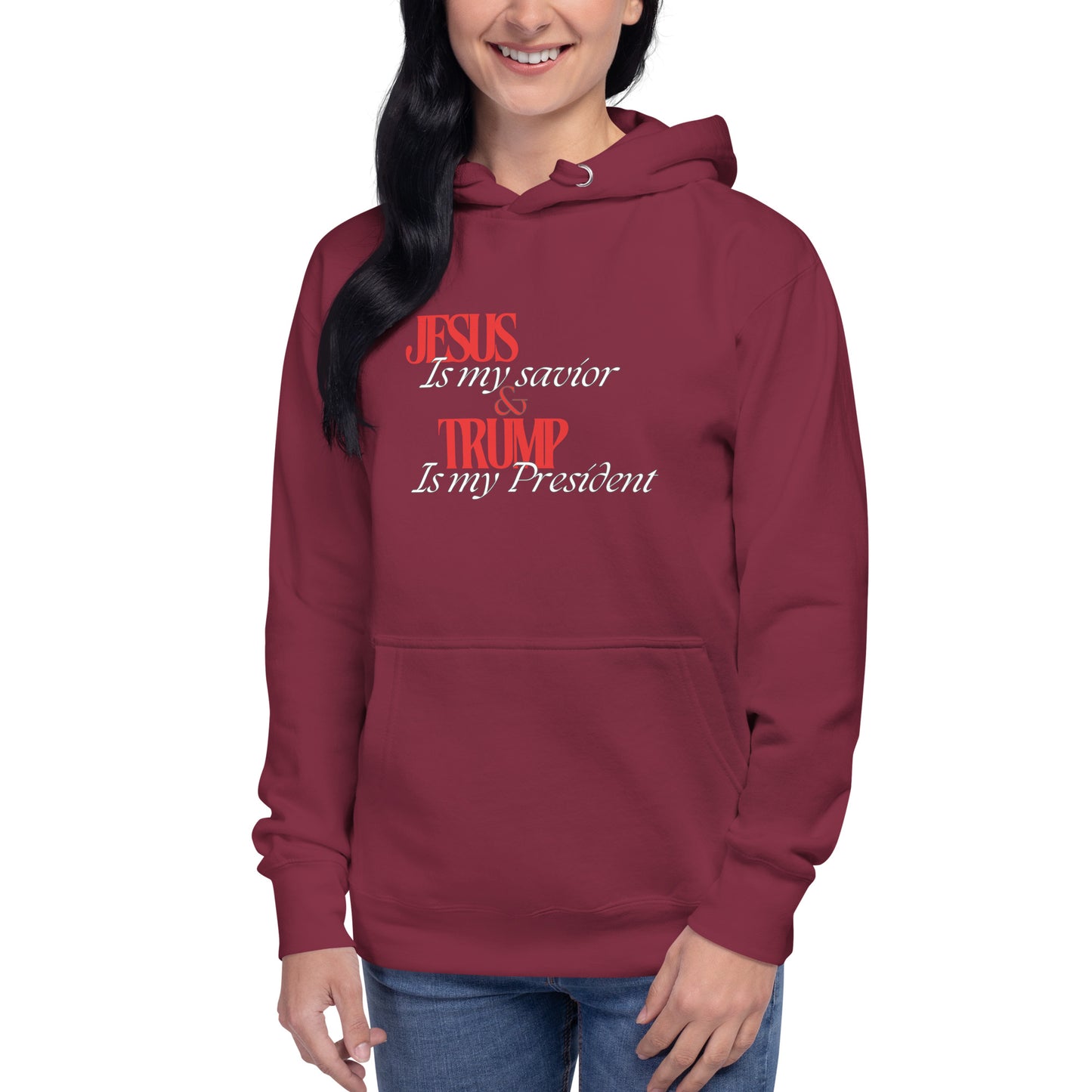 Jesus & Trump Unisex Hoodie