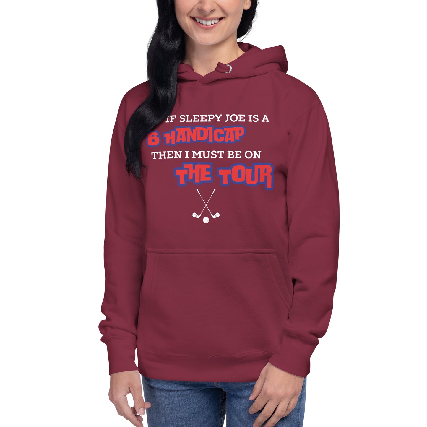 "Sleepy Joe Can't Golf" Unisex Hoodie