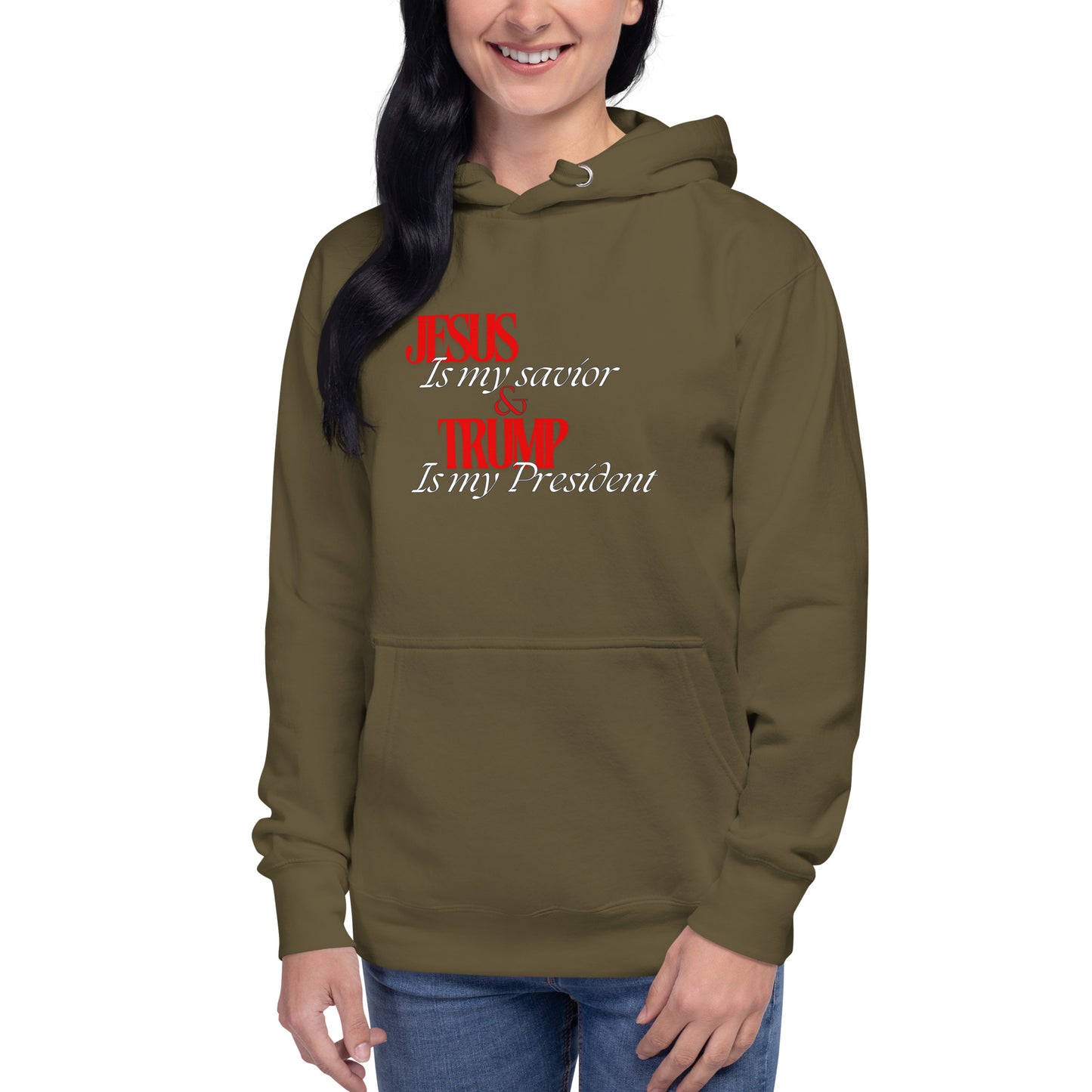 Jesus & Trump Unisex Hoodie