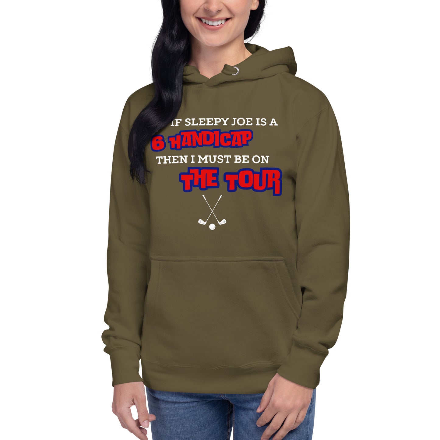 "Sleepy Joe Can't Golf" Unisex Hoodie