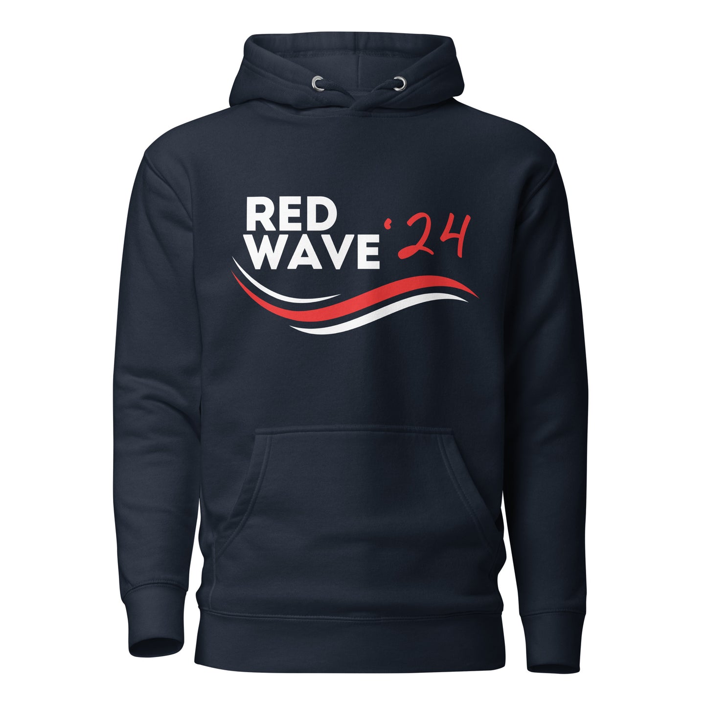 "Red Wave" Unisex Hoodie