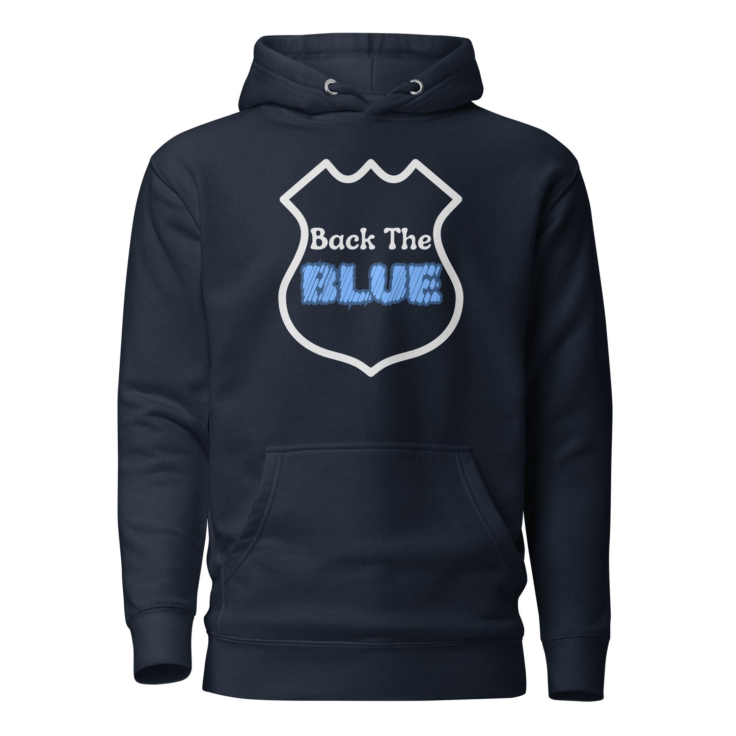 "Back the Blue" Unisex Hoodie